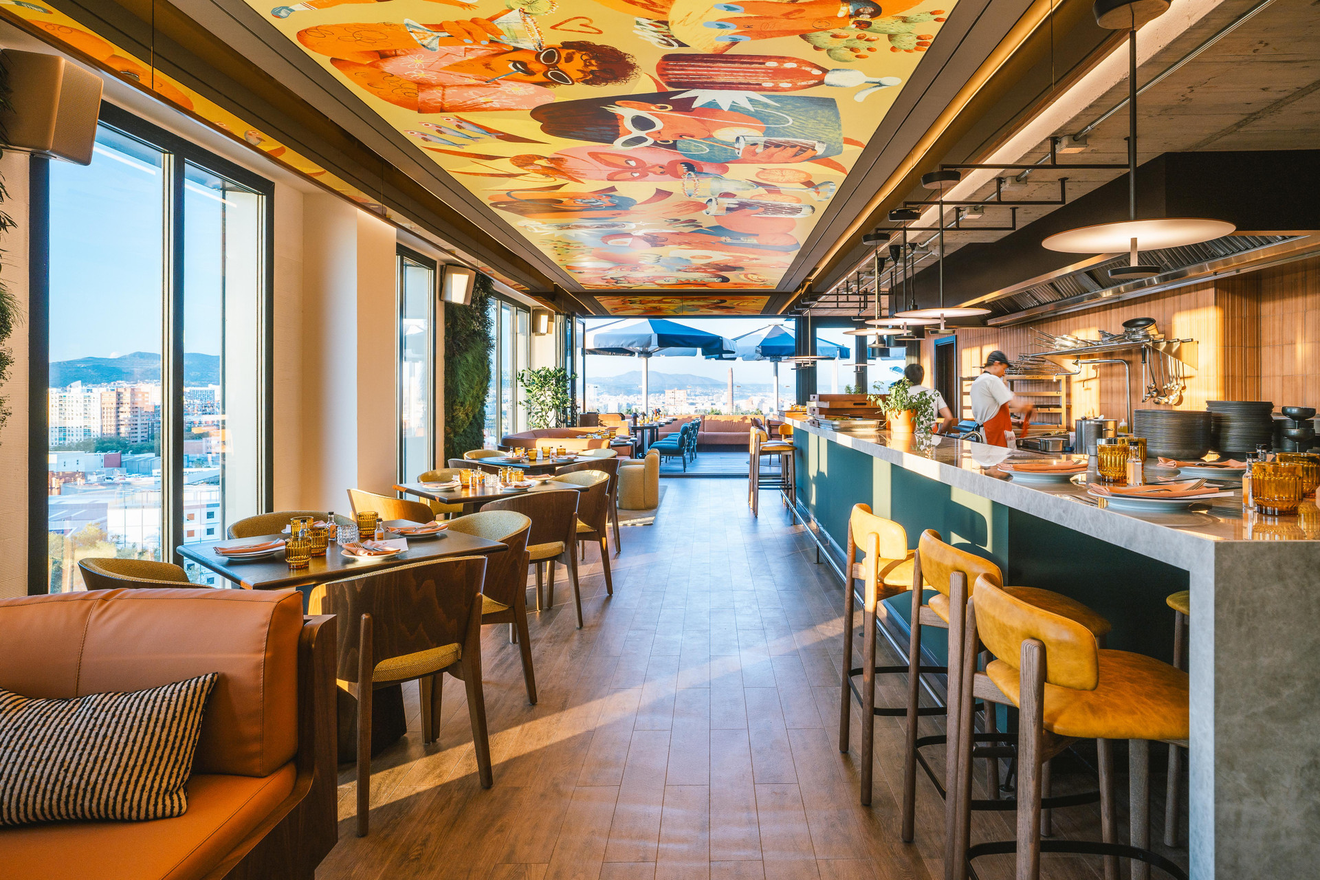 Restaurant The Social Hub Barcelona Poblenou