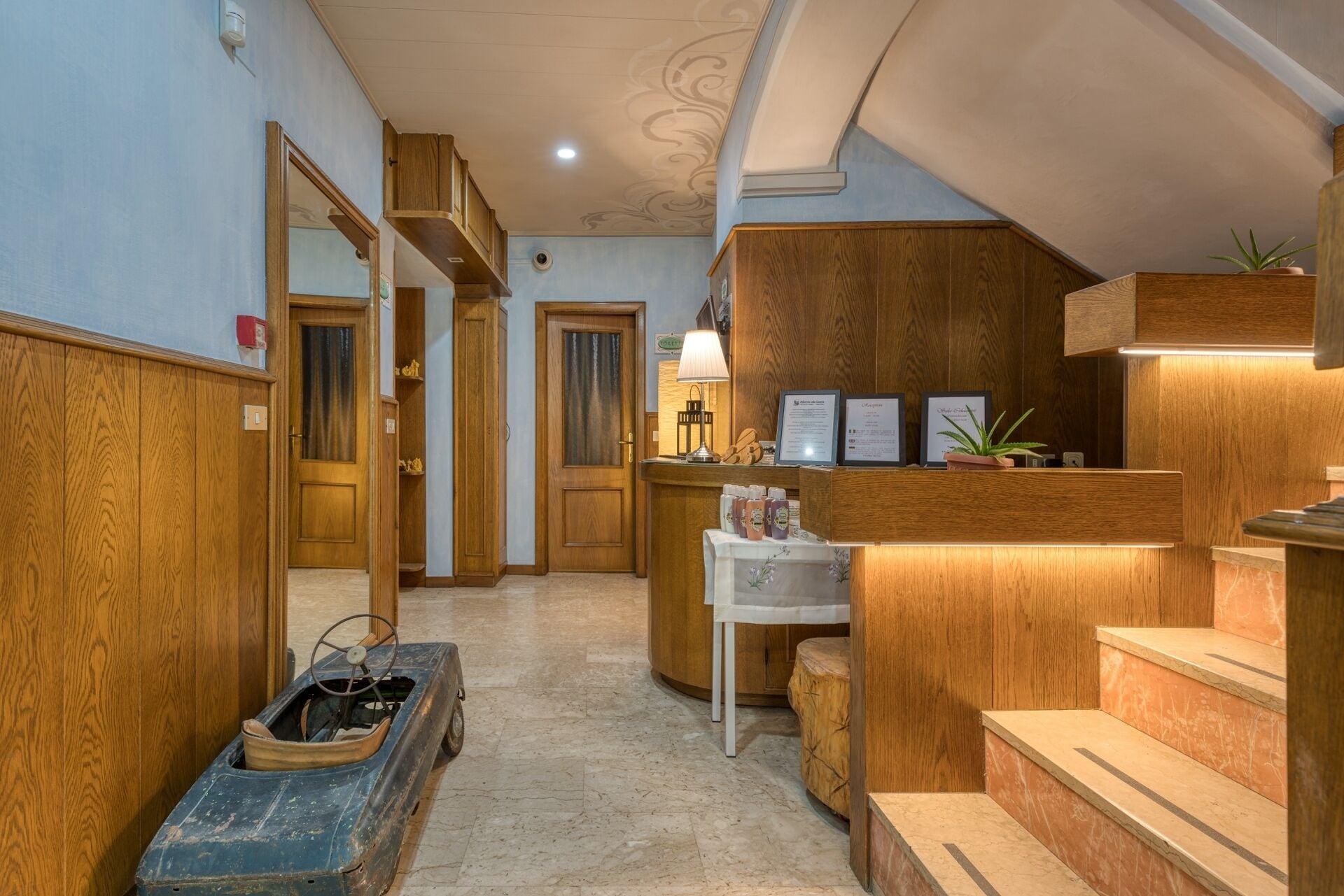 Vista Lobby Albergo Alla Costa