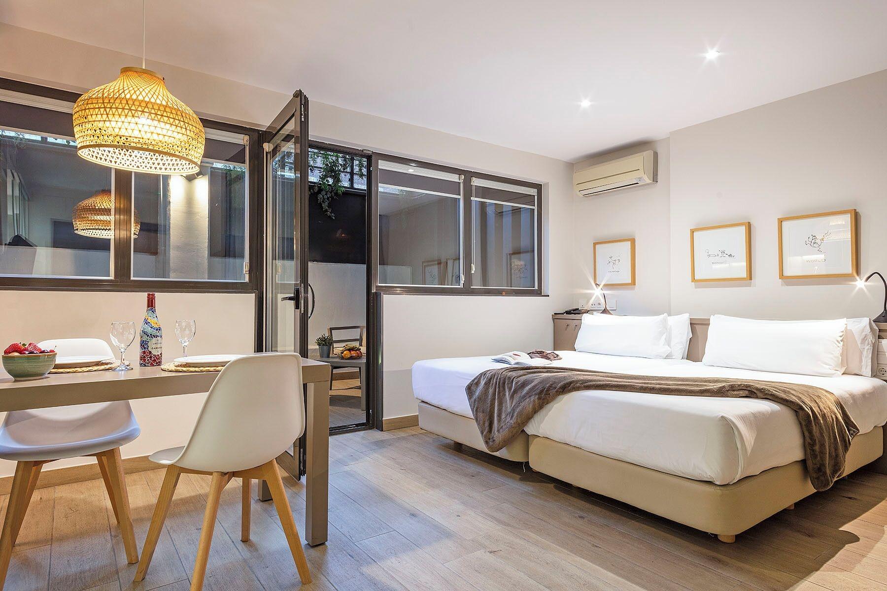 Habitación Aparthotel BCN Montjuic