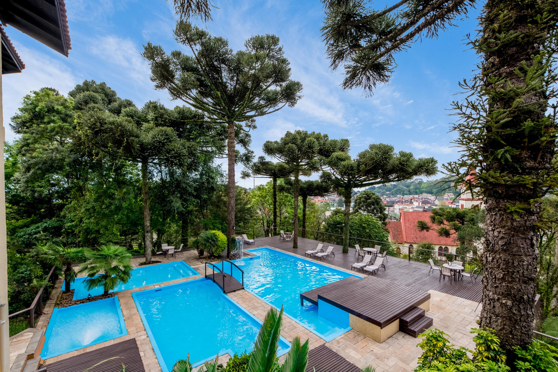 Vista Piscina Wish Serrano Resort