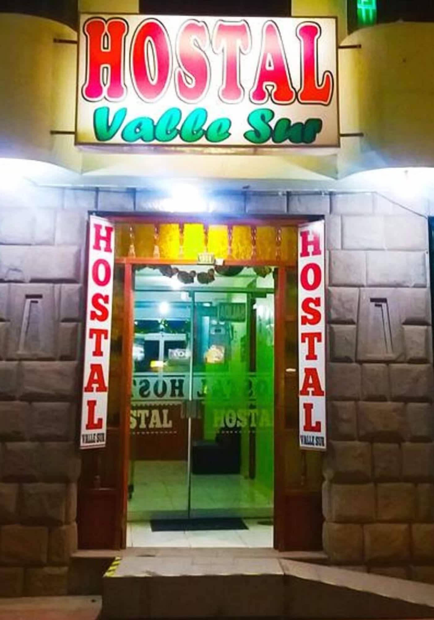 Vista Exterior Hostal Valle Sur