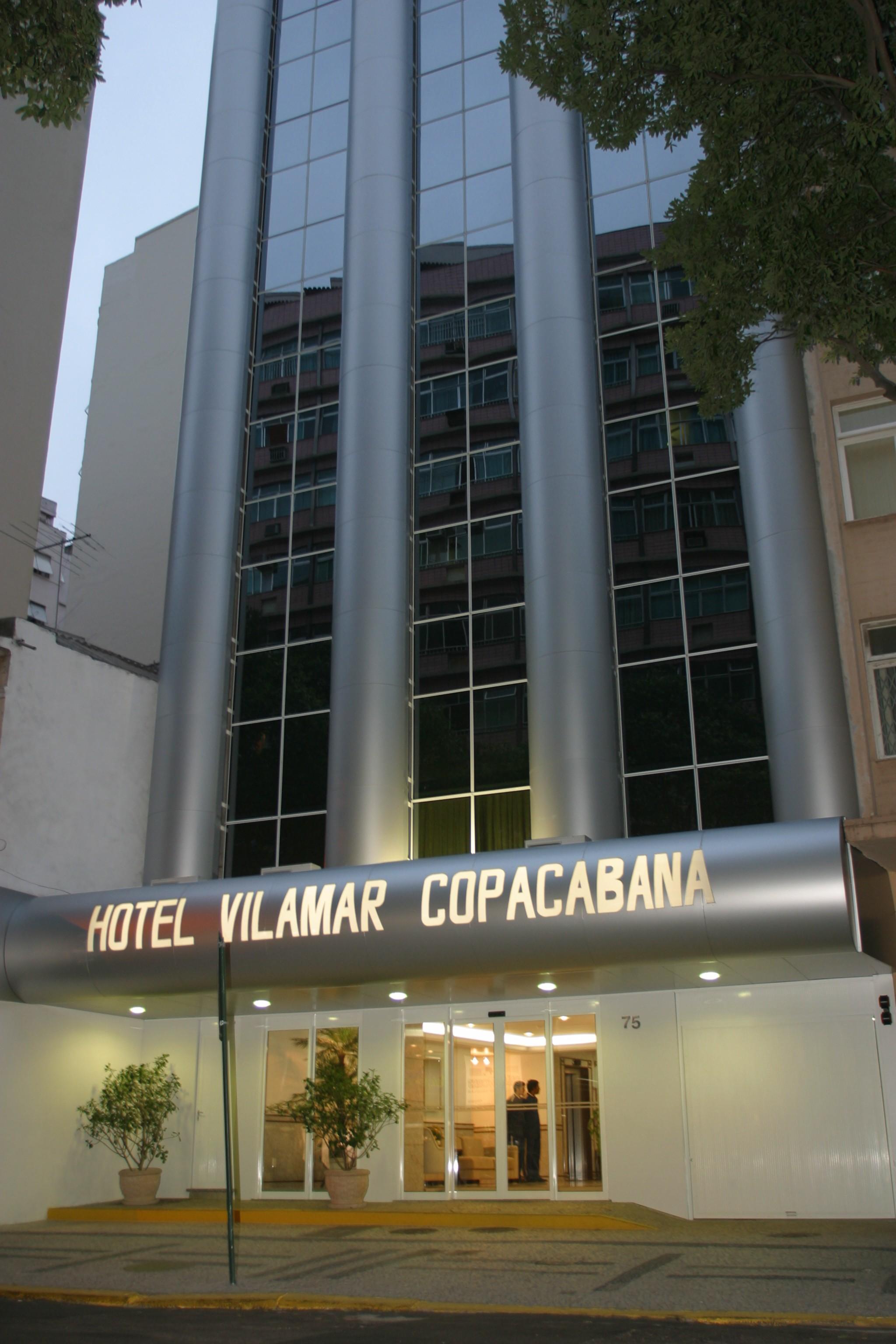 Vista Exterior Hotel Riale Vilamar Copacabana