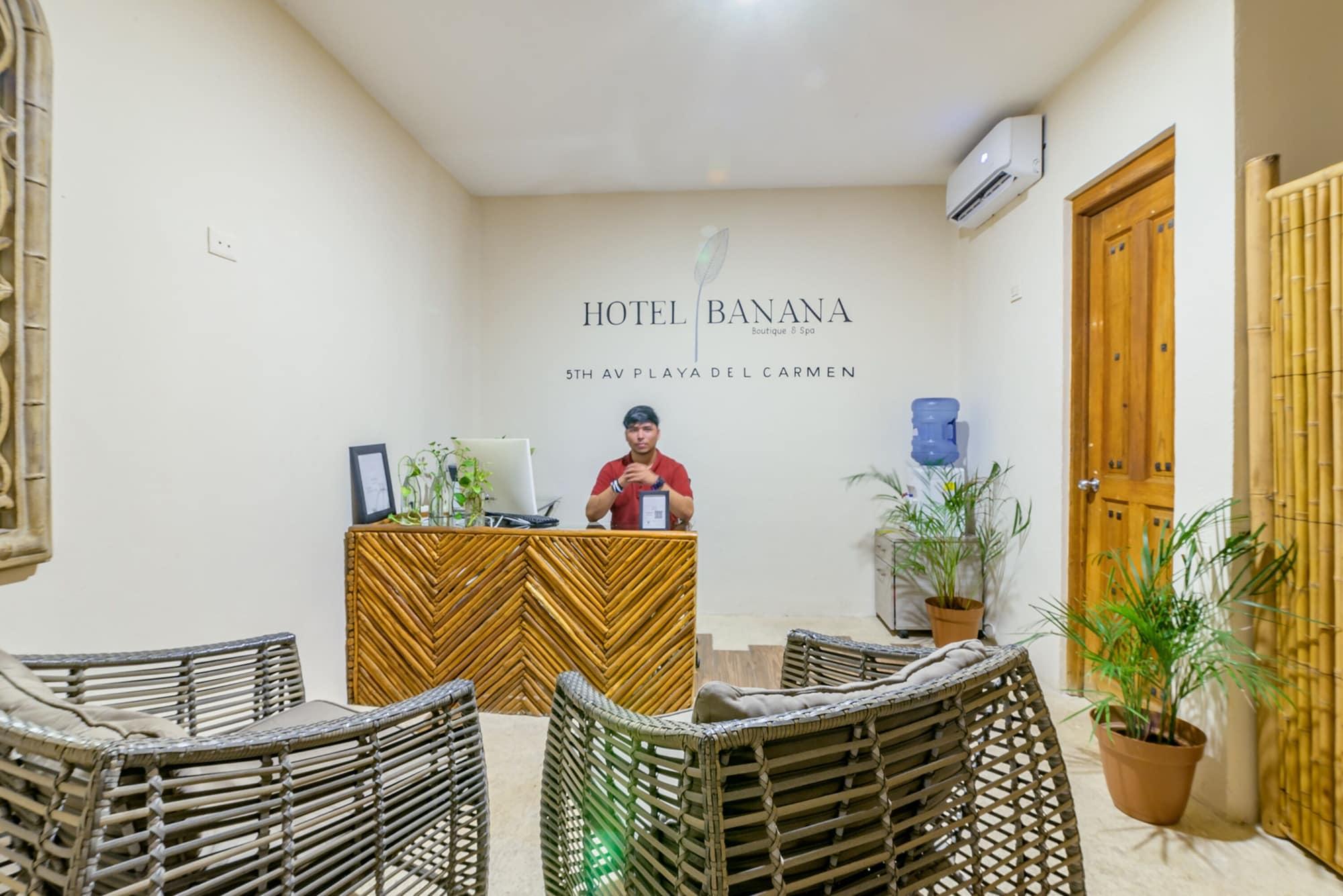 Vista Lobby Hotel Banana Boutique & Spa by Paradise Hotels - 5th Av Playa del Carmen