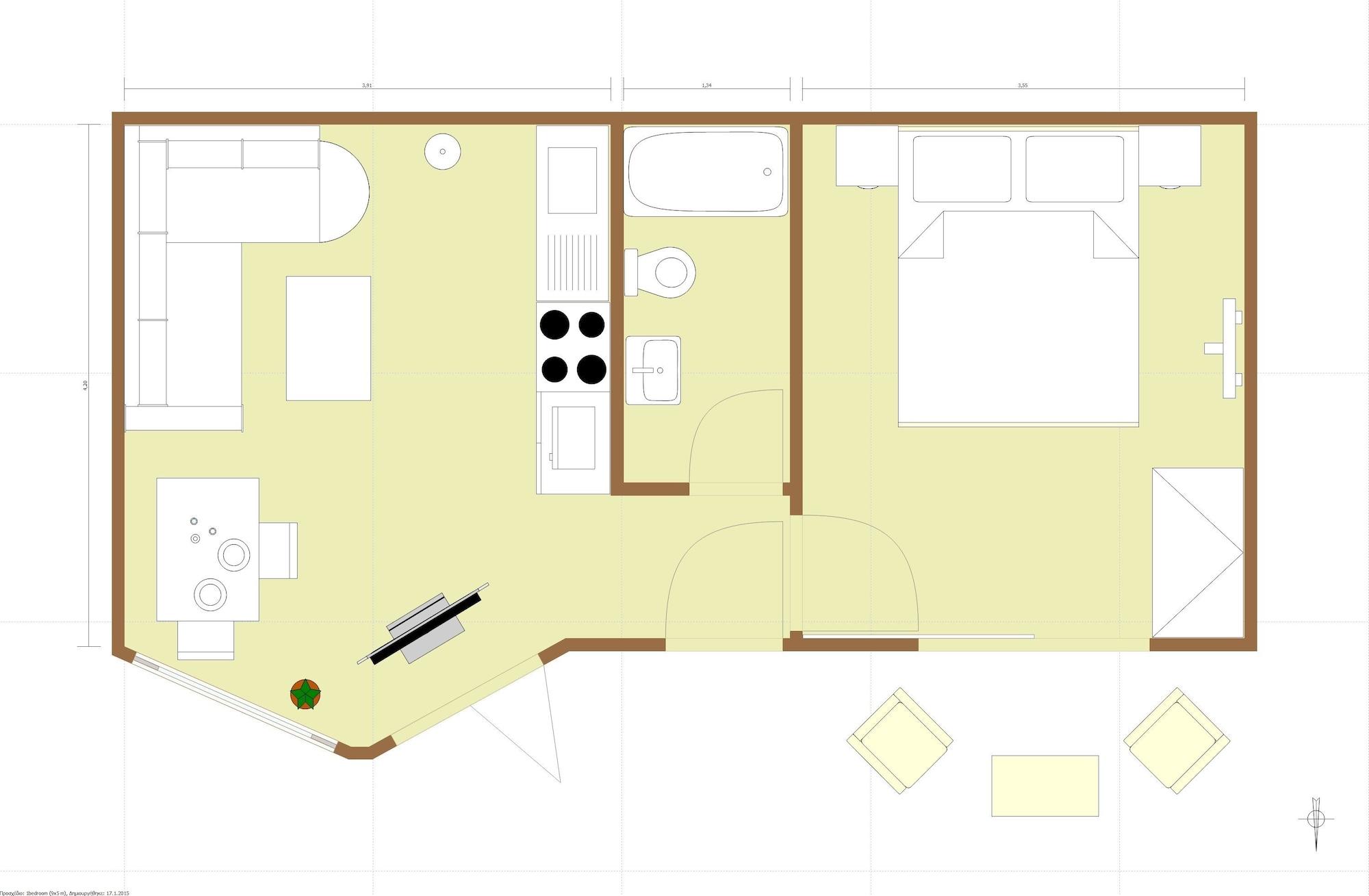 Habitación Esthisis Suites Chania