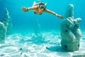 Passeio - Catamarã com snorkel e bar aberto da Riviera Maya