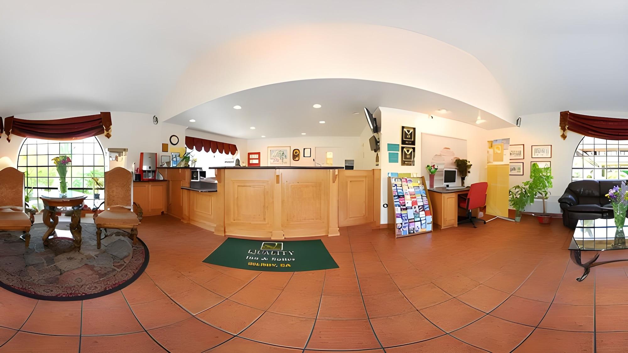 Vista Lobby Quality Inn And Suites Gilroy