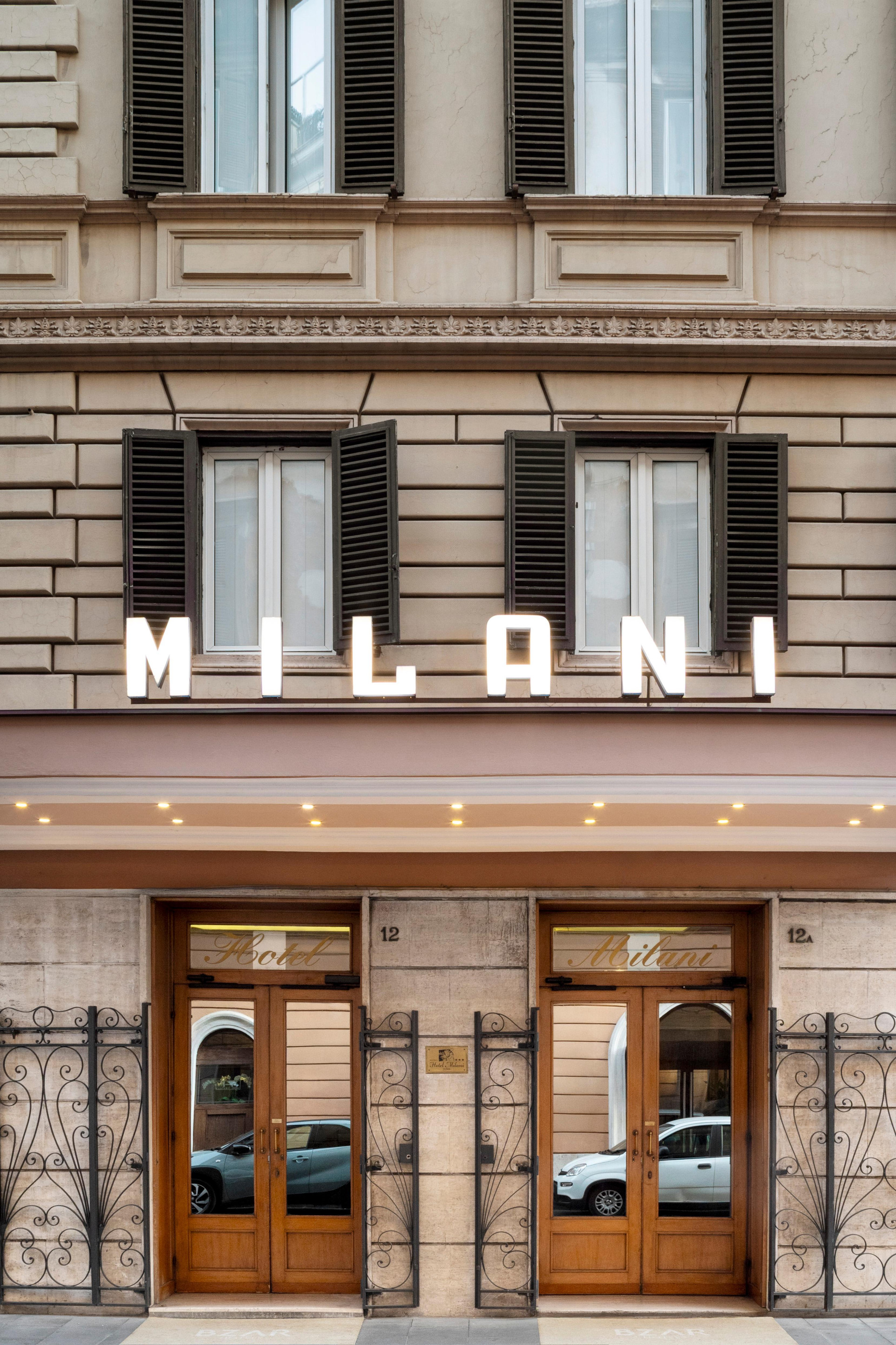 Vista Exterior Hotel Milani