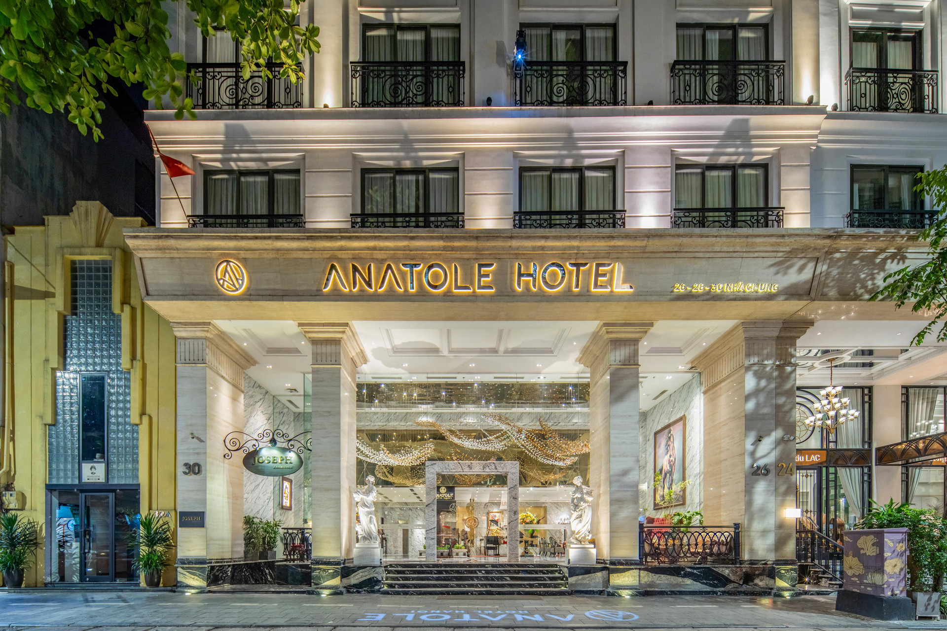Vista Exterior Anatole Hotel Hanoi