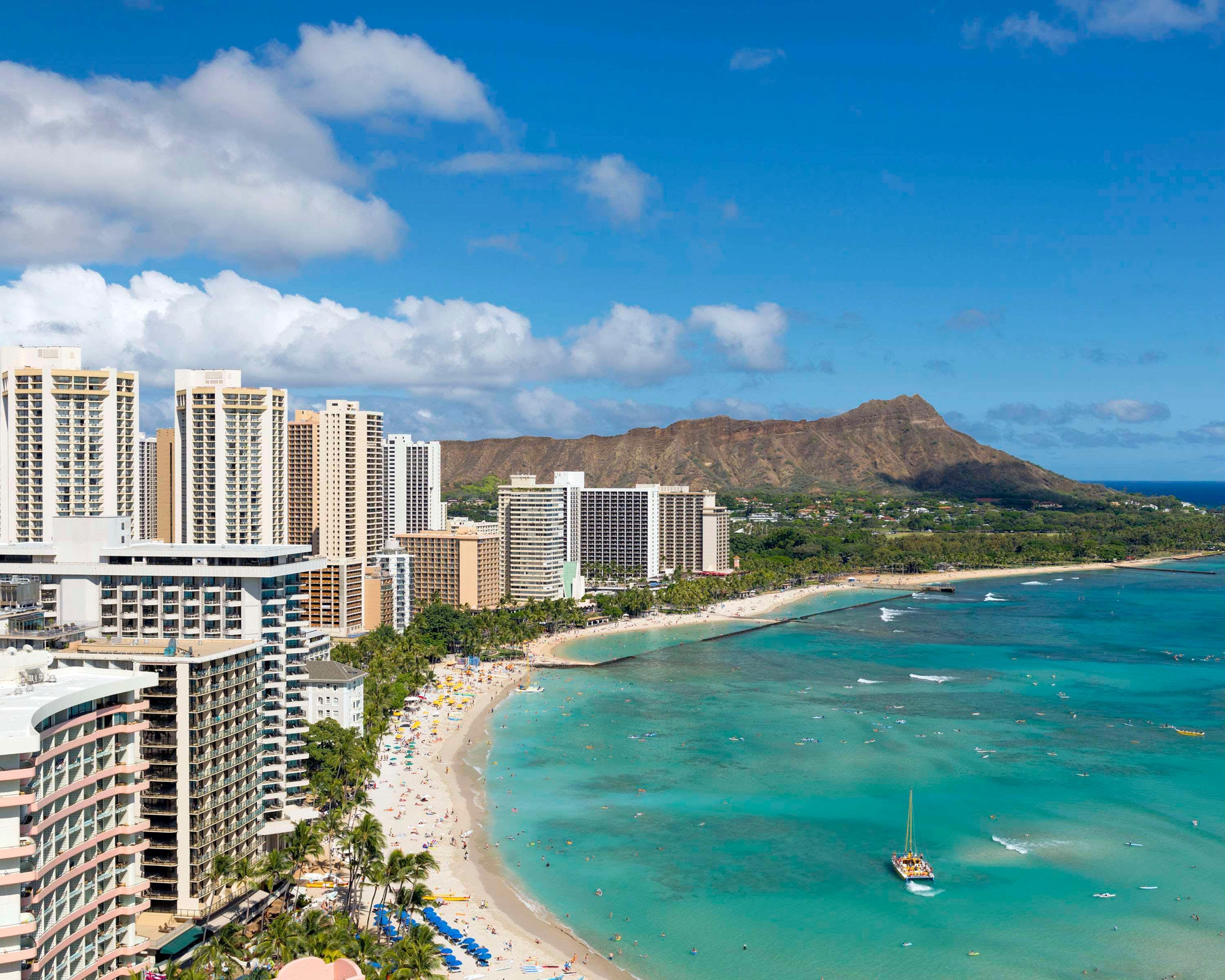 Vista Exterior Hyatt Regency Waikiki Beach Resort & Spa