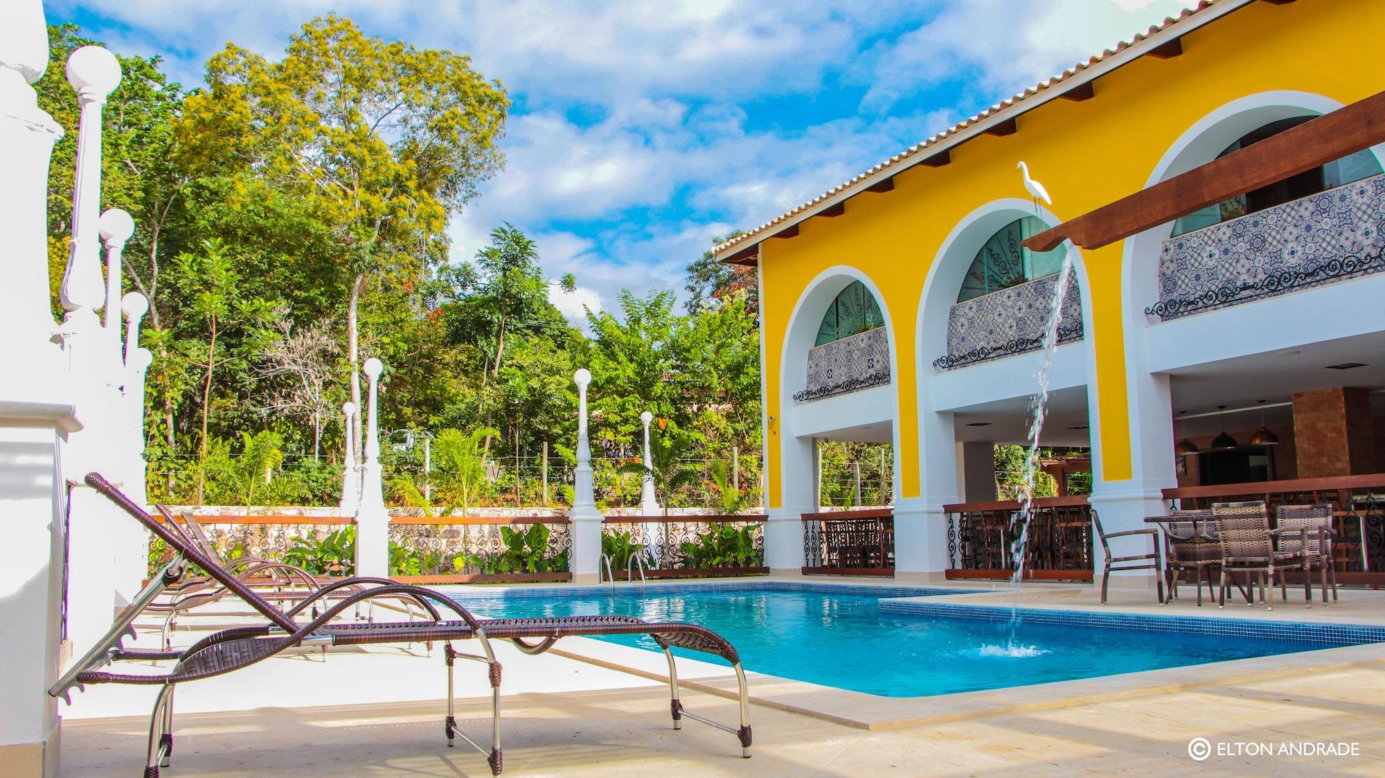 Vista Piscina Terra dos Diamantes