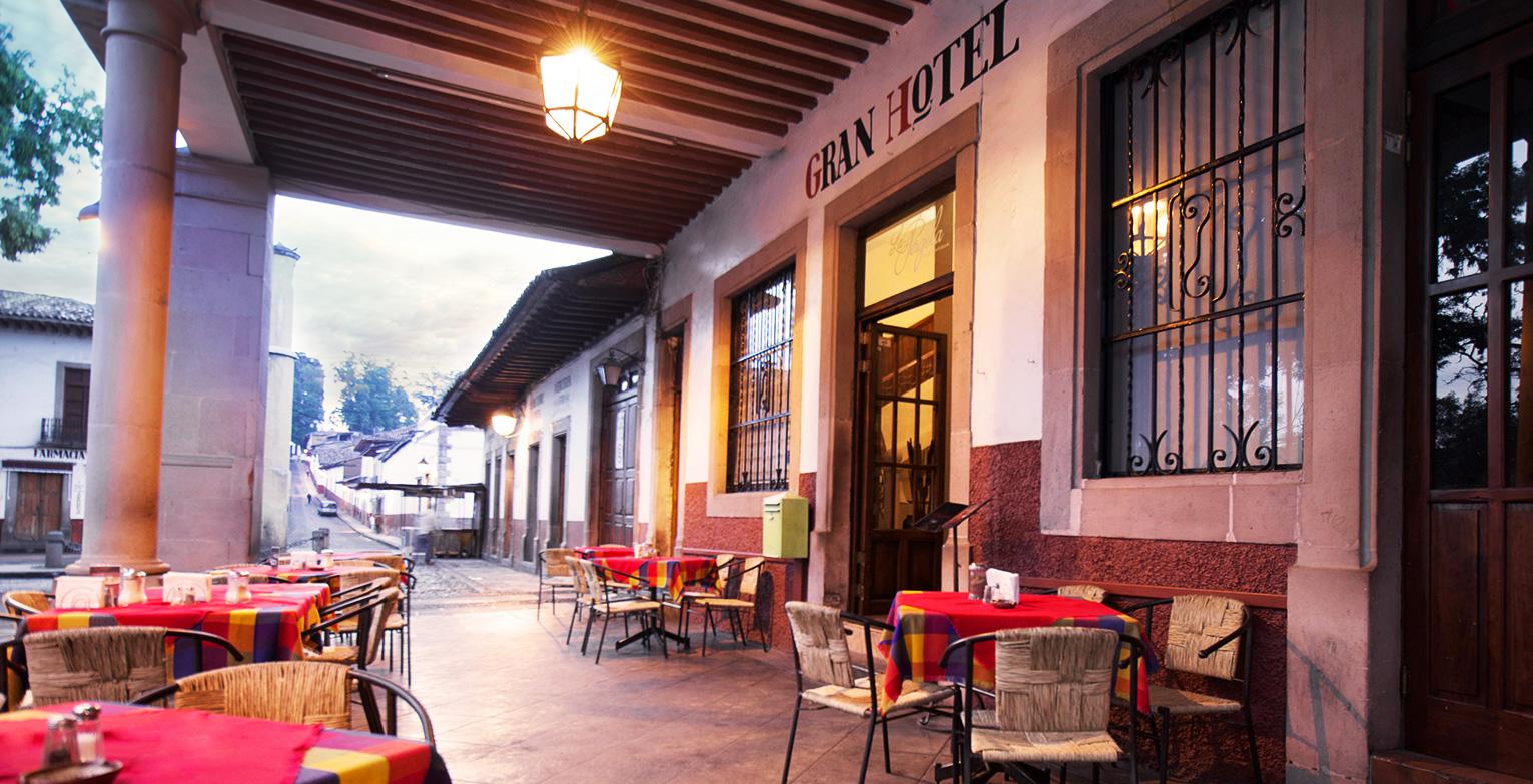 Vista Exterior Gran Hotel Patzcuaro