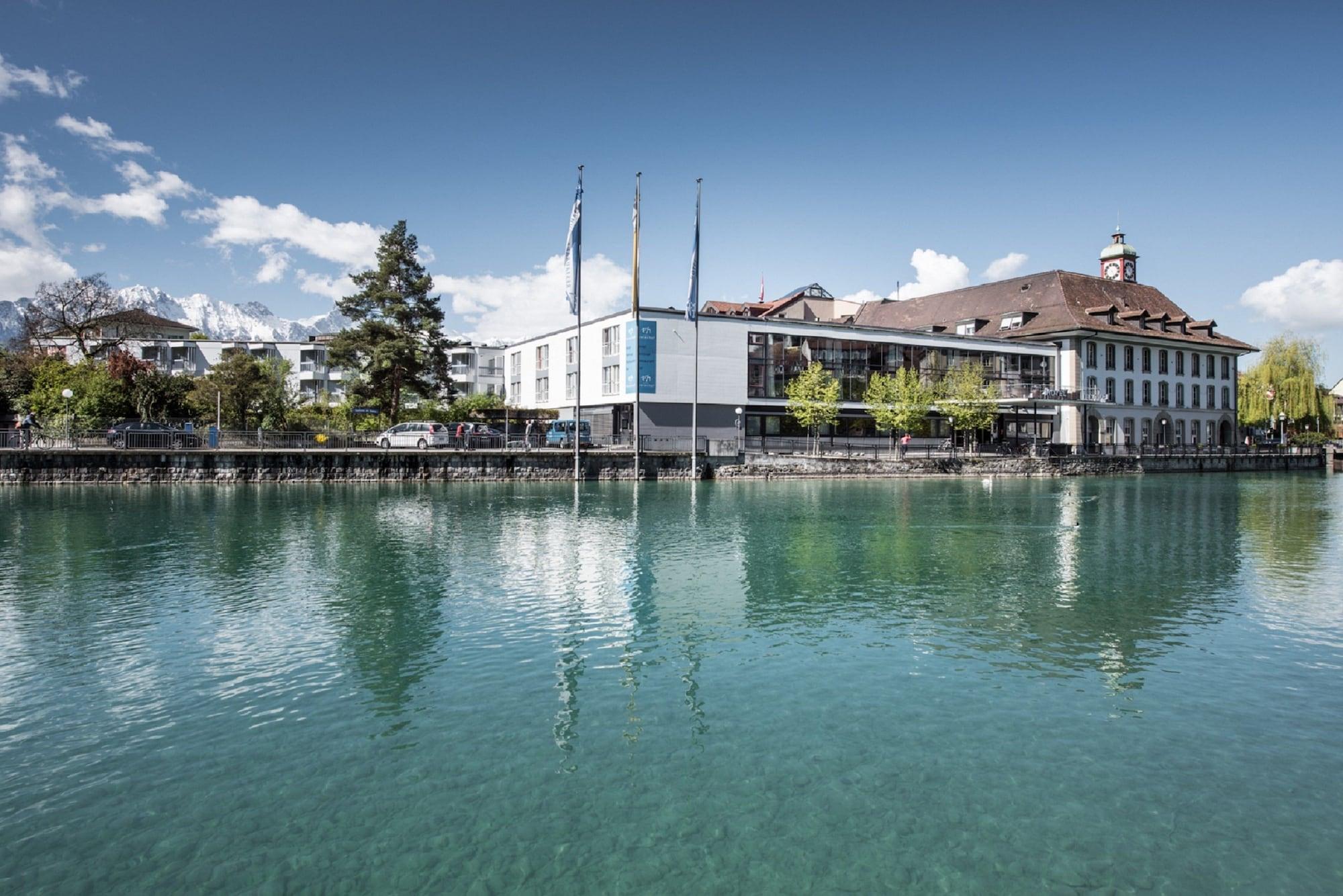 Vista Exterior Hotel Aare Thun