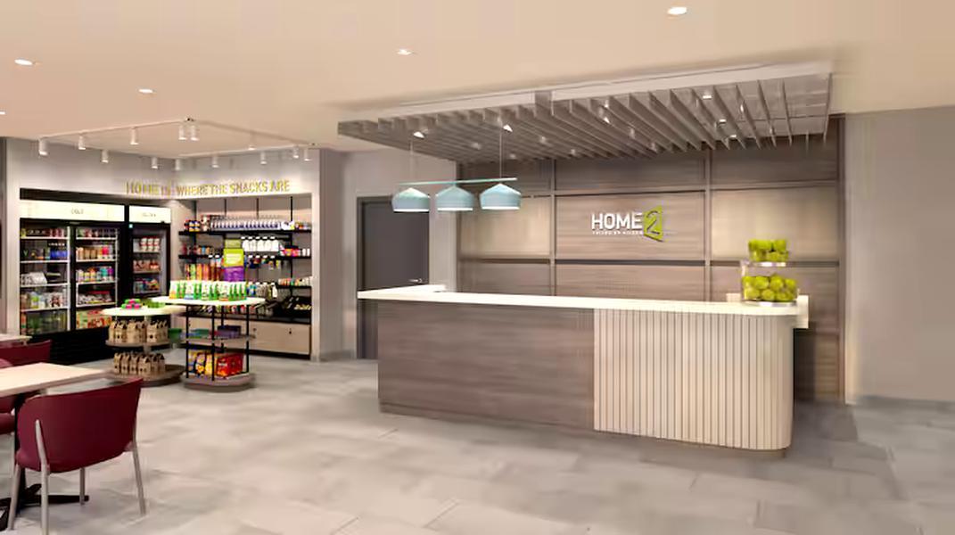 Vista Lobby Home2 Suites By Hilton Vaughan Toronto On