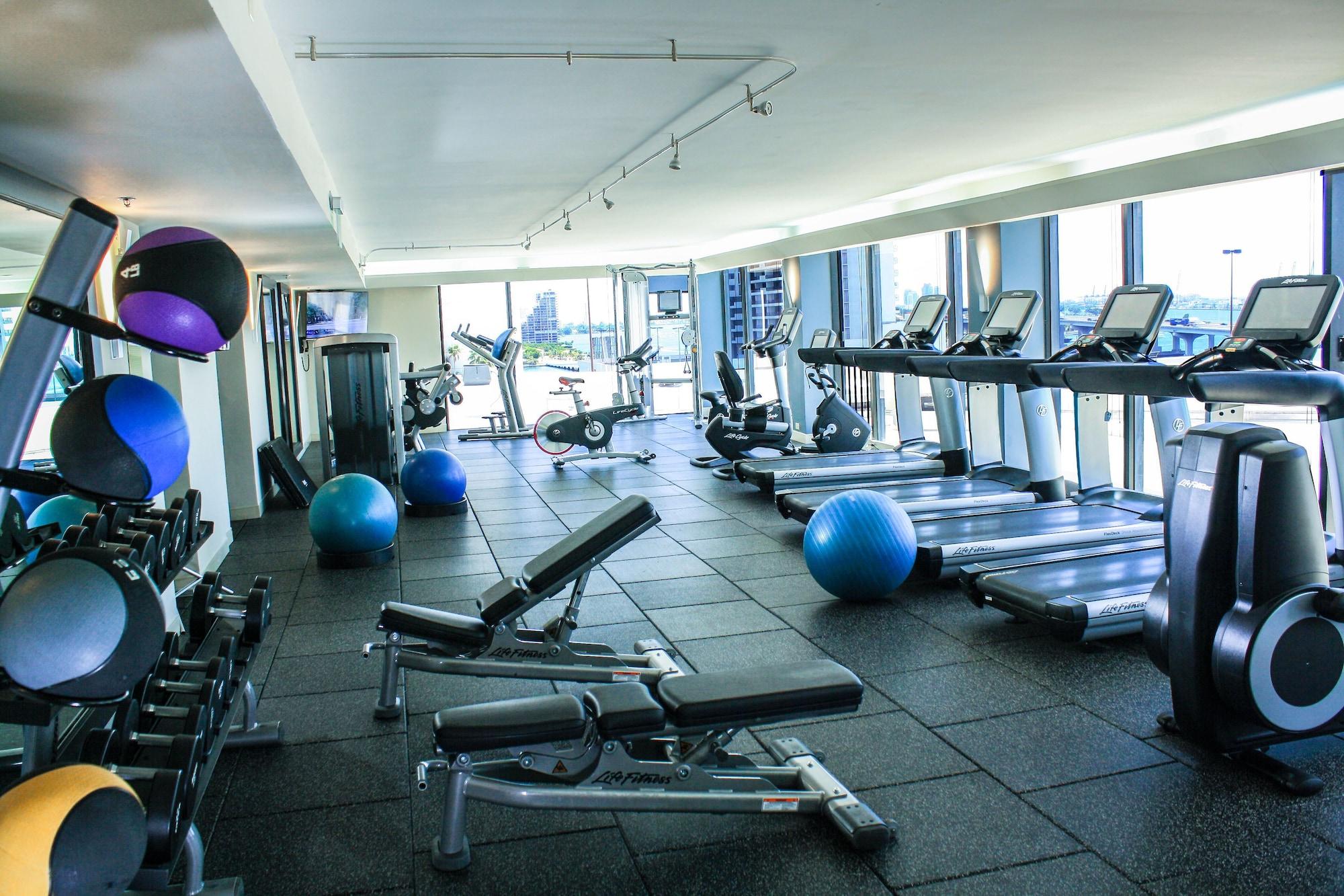 Gimnasio Hilton Miami Downtown