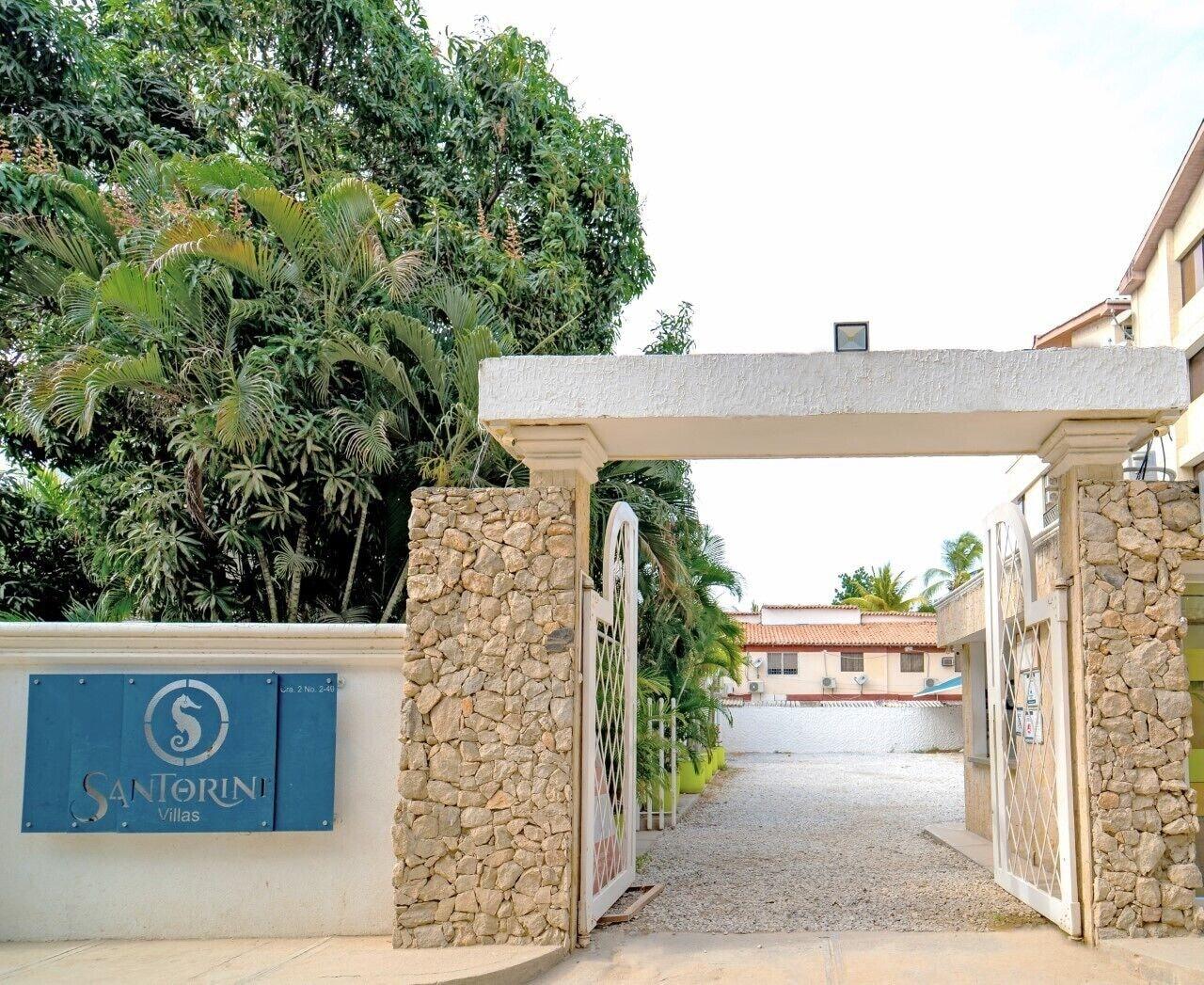 Vista Exterior Santorini Villas Santa Marta