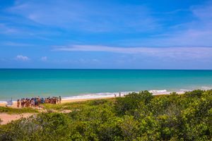 Actividad - Arraial d'Ajuda con playa de Mucuge y Vilarejo