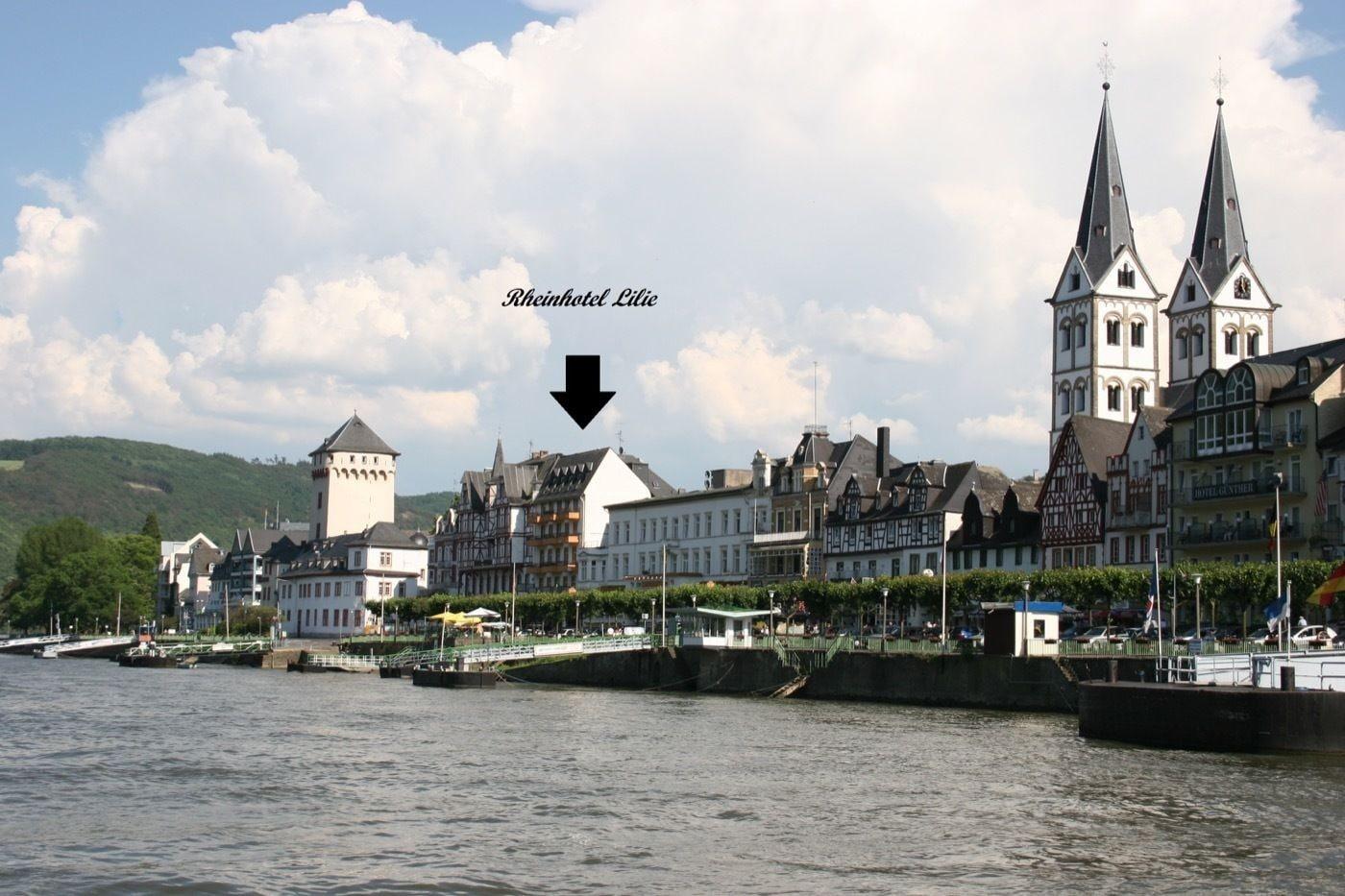 Vista Exterior Rheinhotel Lilie