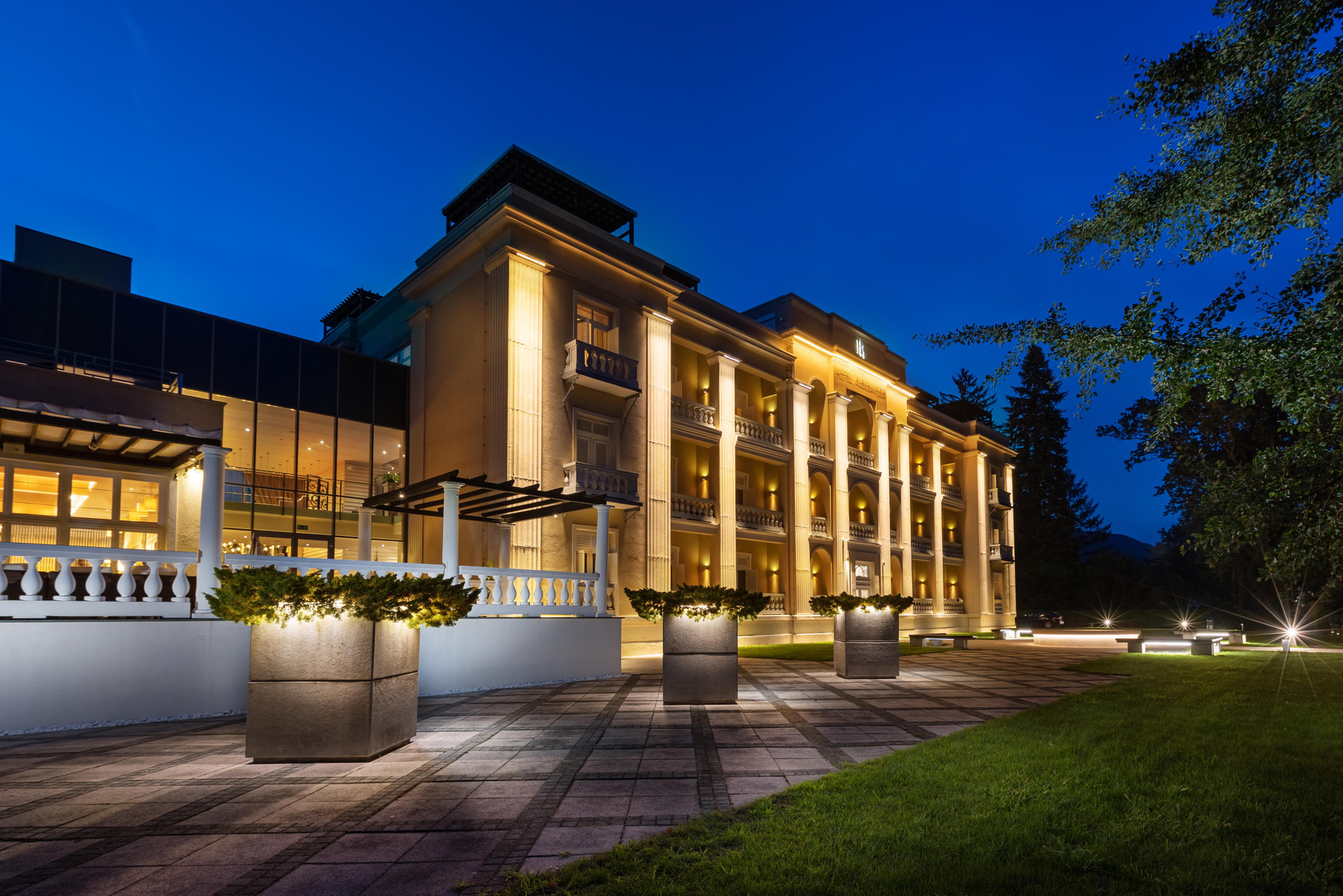 Vista Exterior Hotel Aleksander Medical & SPA