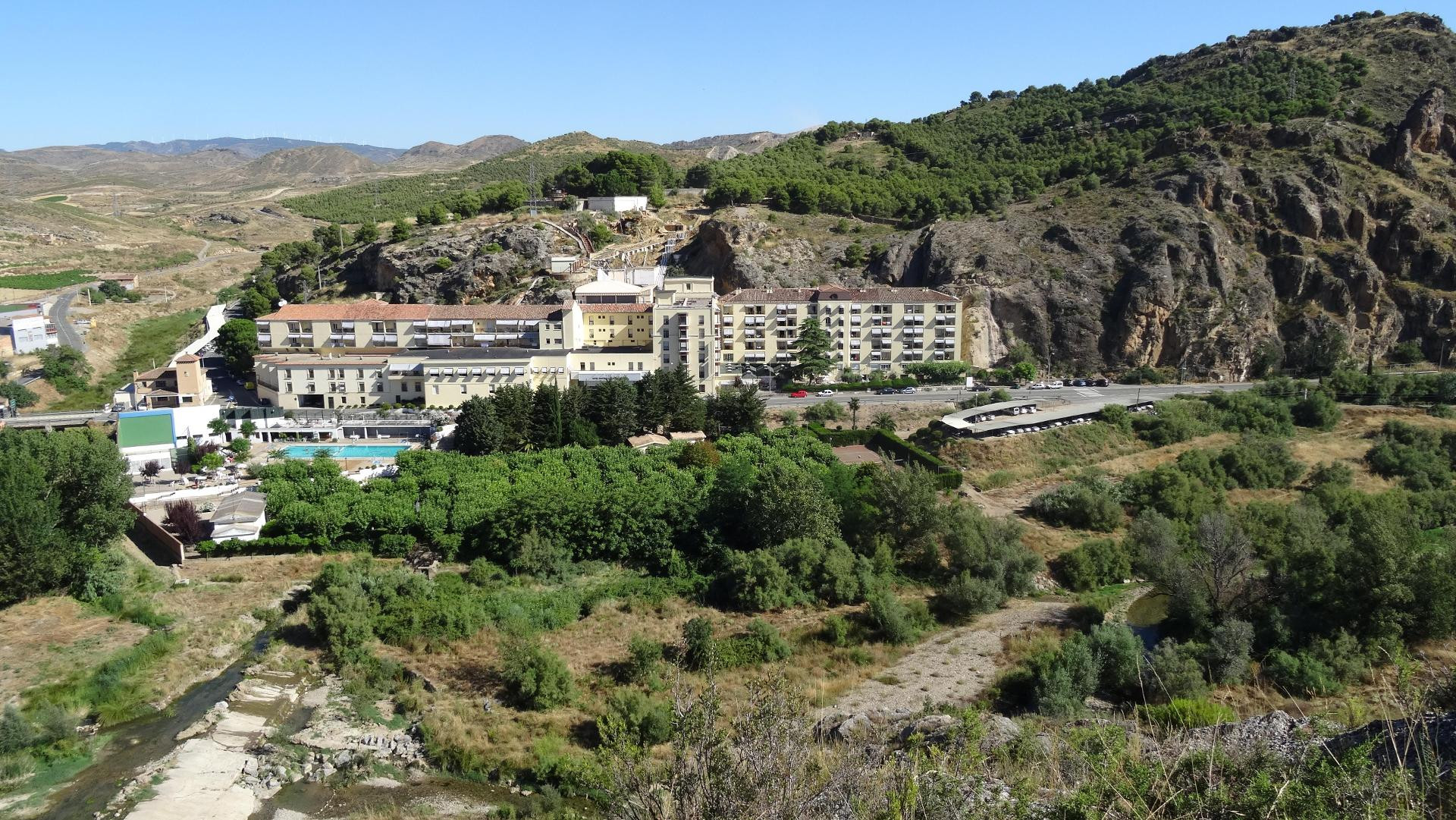 Vista Exterior Balneario De Fitero