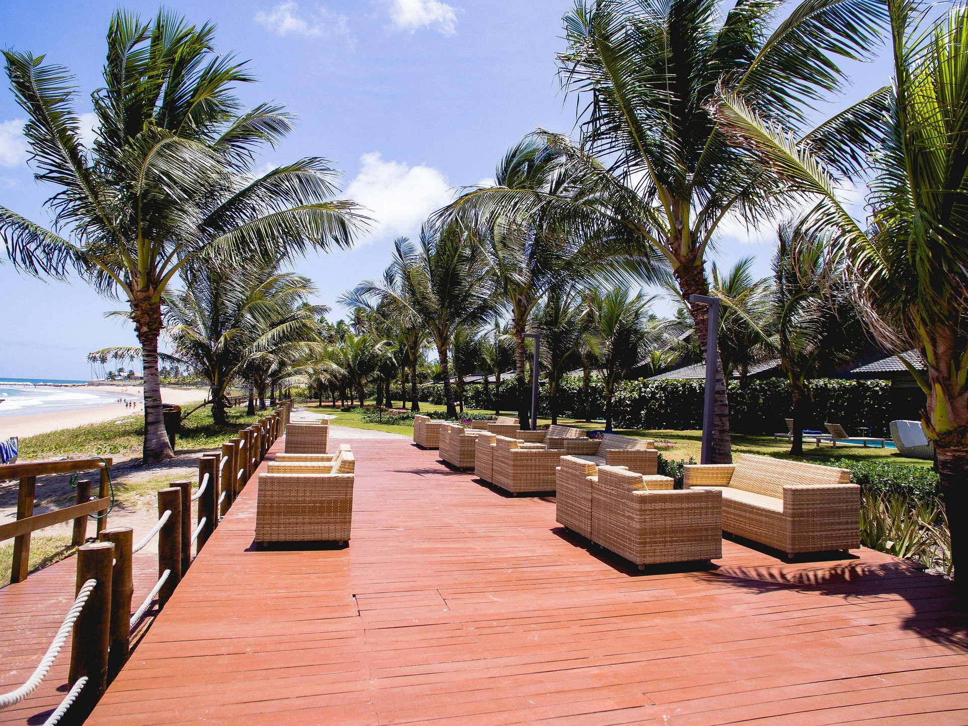 Playa LC Casas de Praia - Apartamento térreo beira mar
