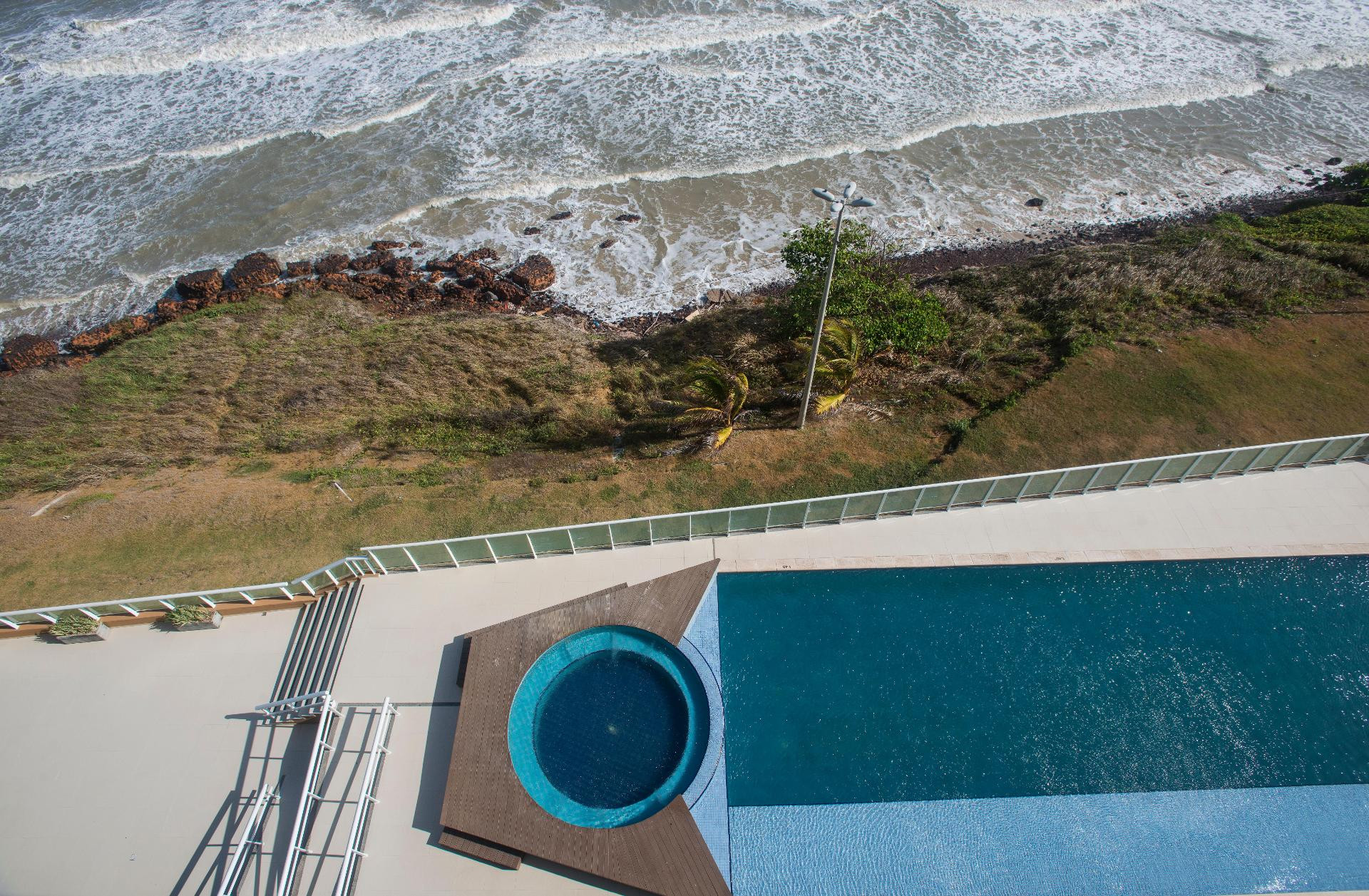Vista Piscina Luzeiros São Luis Hotel