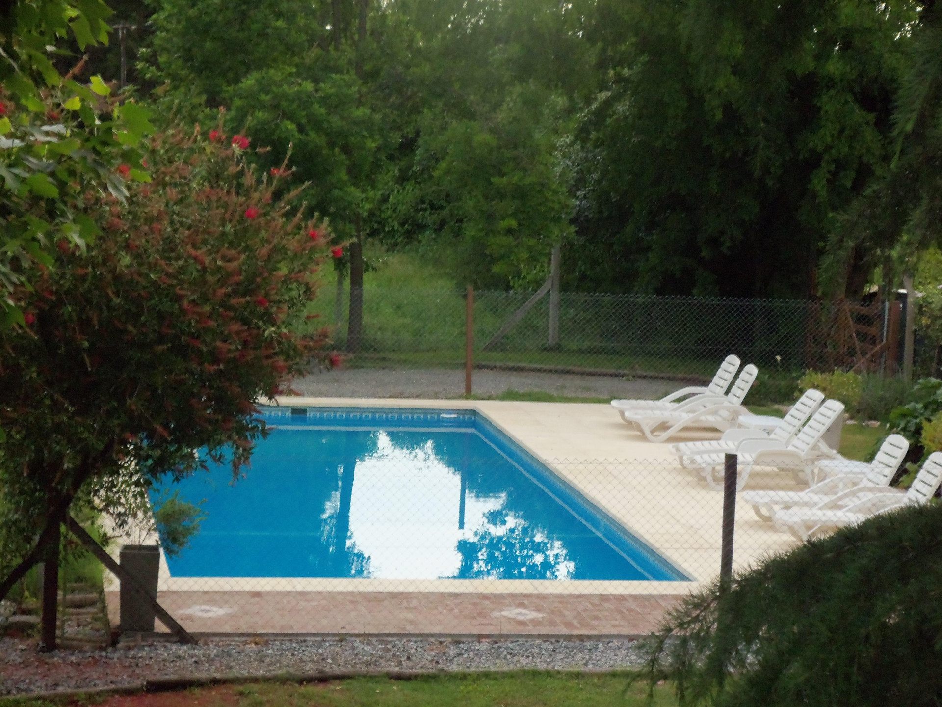 Vista Piscina Ruca Lemu