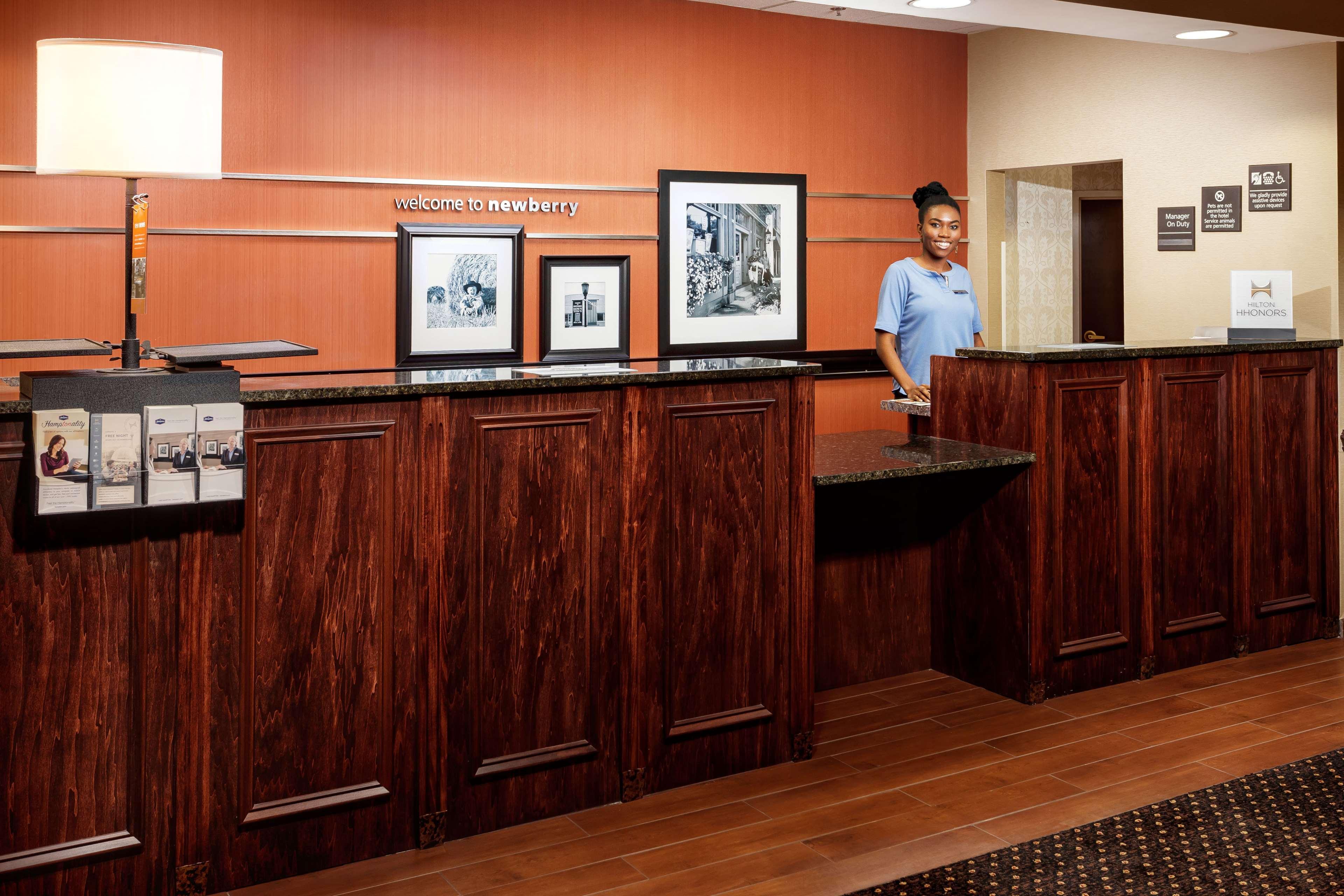 Vista Lobby Hampton Inn Newberry-Opera House