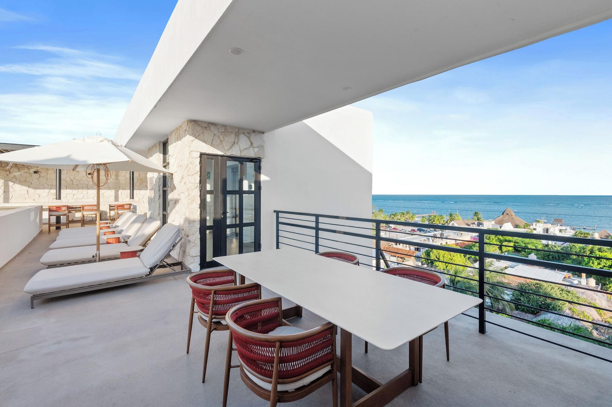 Vista Exterior Strela-Penthouse w jacuzzi & ocean view