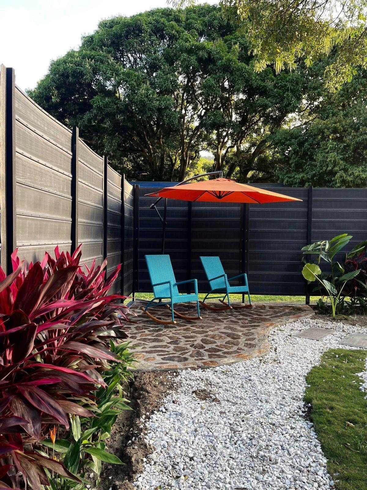 Vista Exterior Rio celeste poshtel Tayrona