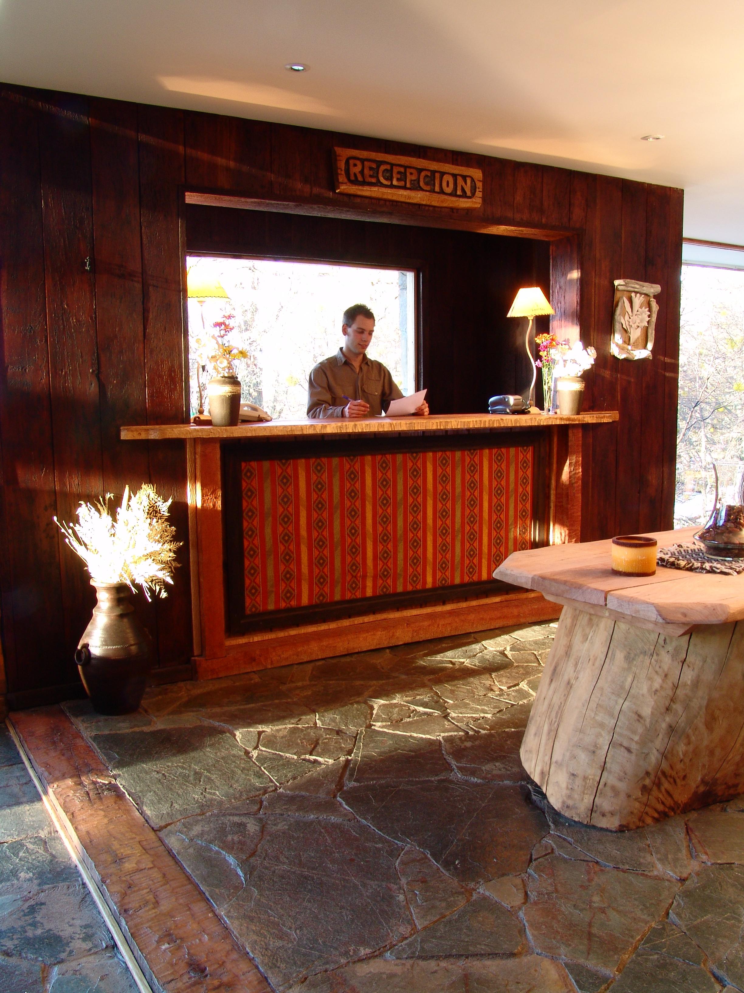 Vista Lobby Terra Alta Hotel de Montaña