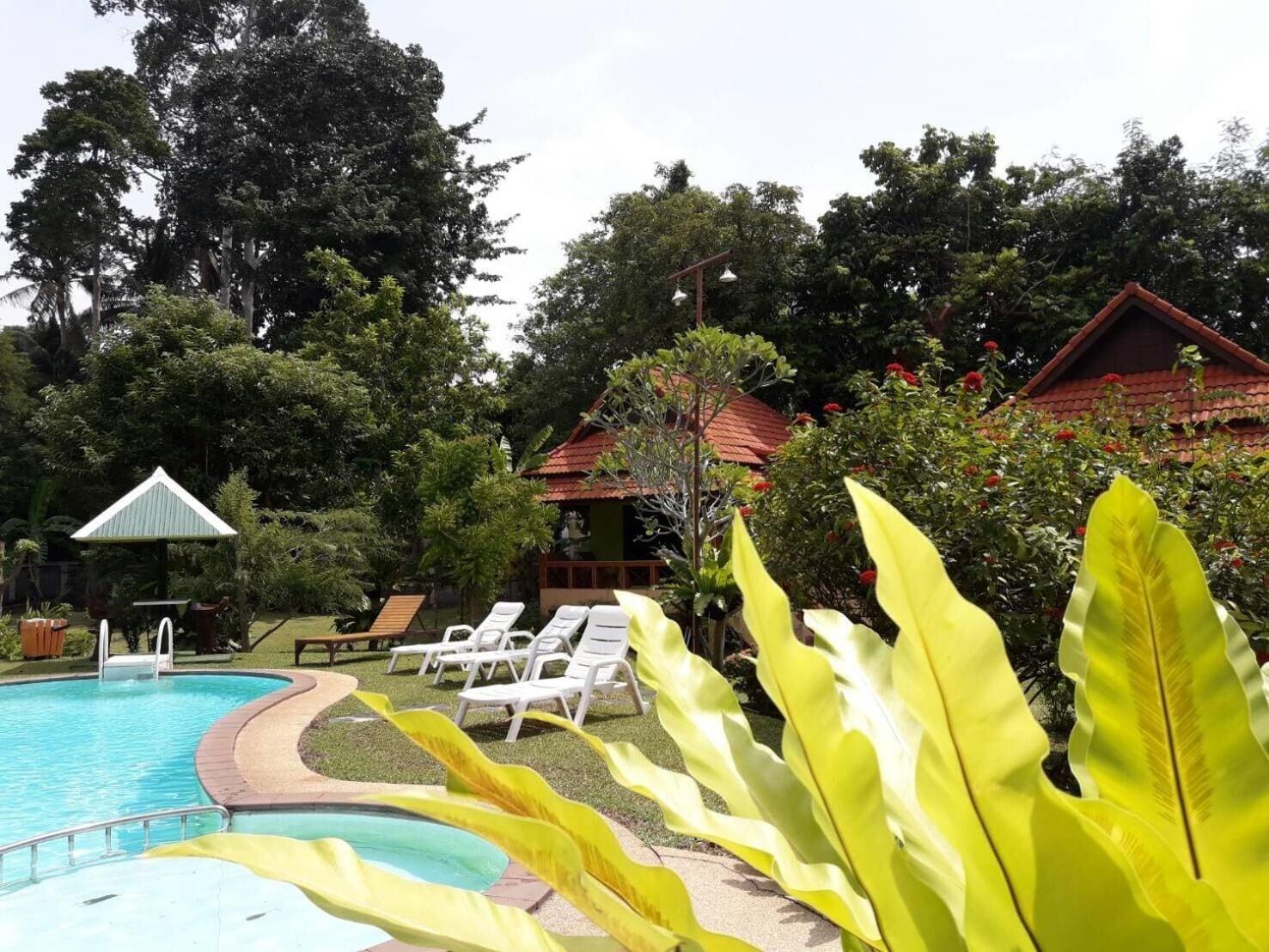 Vista Piscina Green Villa