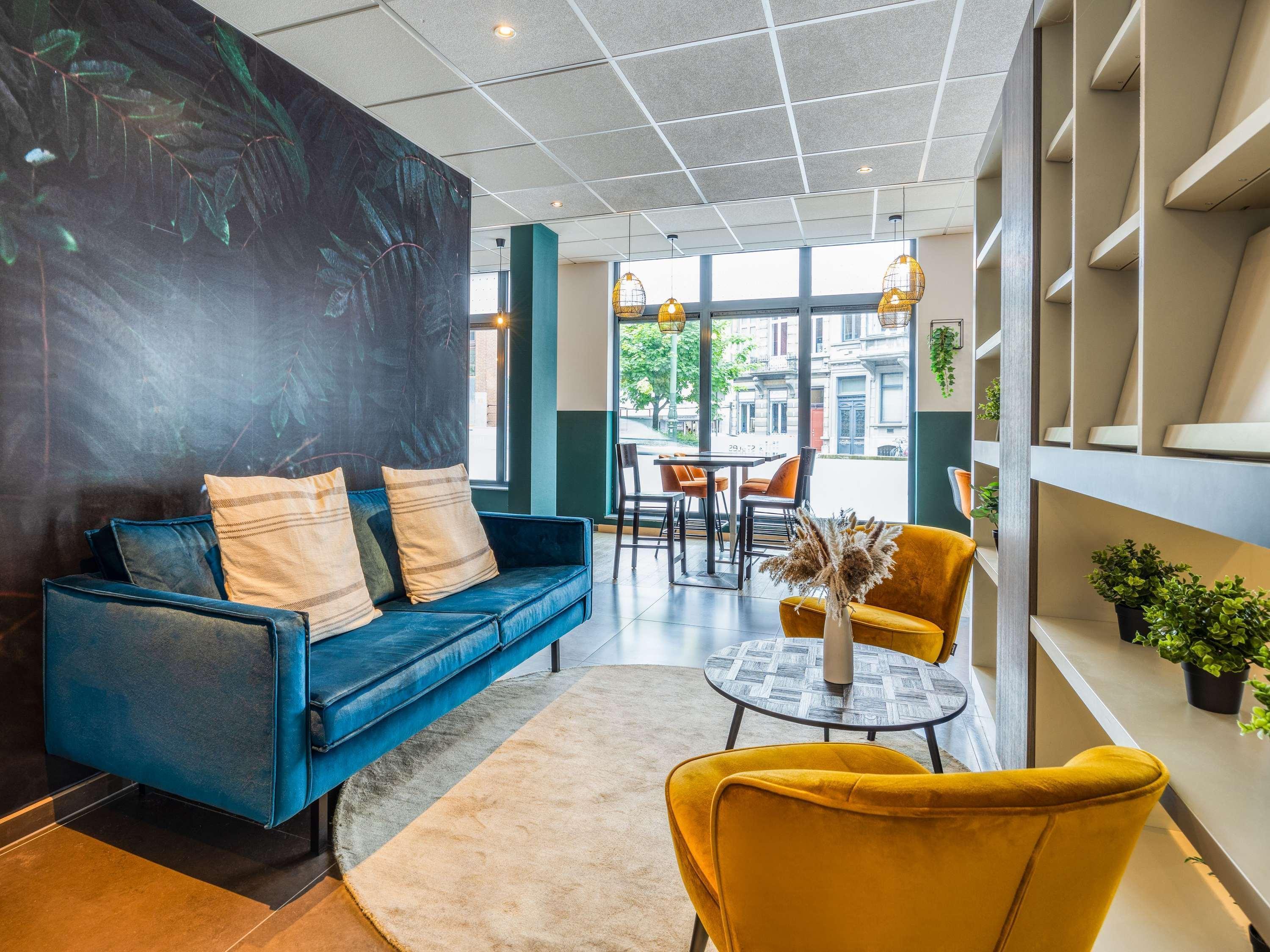 Vista Lobby Ibis Styles Brussels Centre Stephanie