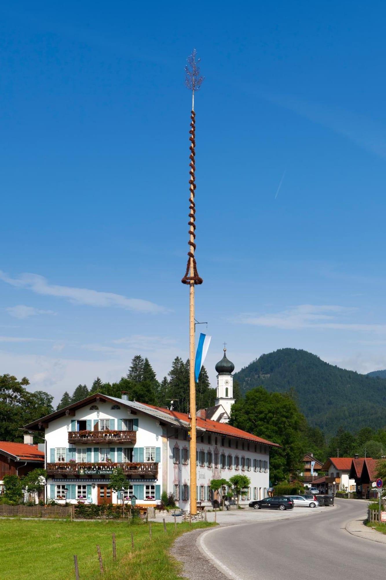 Vista Exterior Hotel Gasthof Jachenau