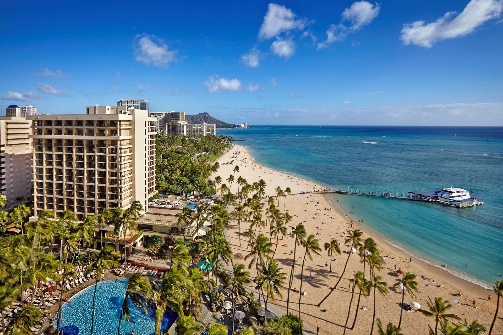 Vista Exterior Hilton Hawaiian Village Waikiki Beach Resort