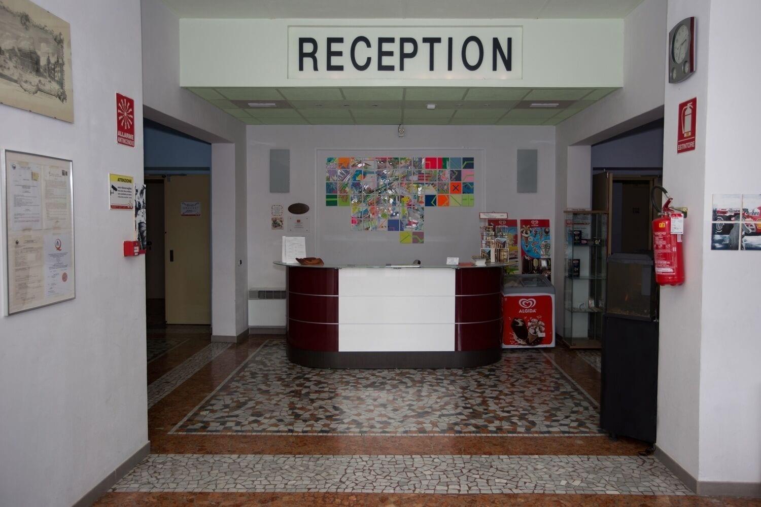 Vista Lobby Ostello Olimpico Vicenza