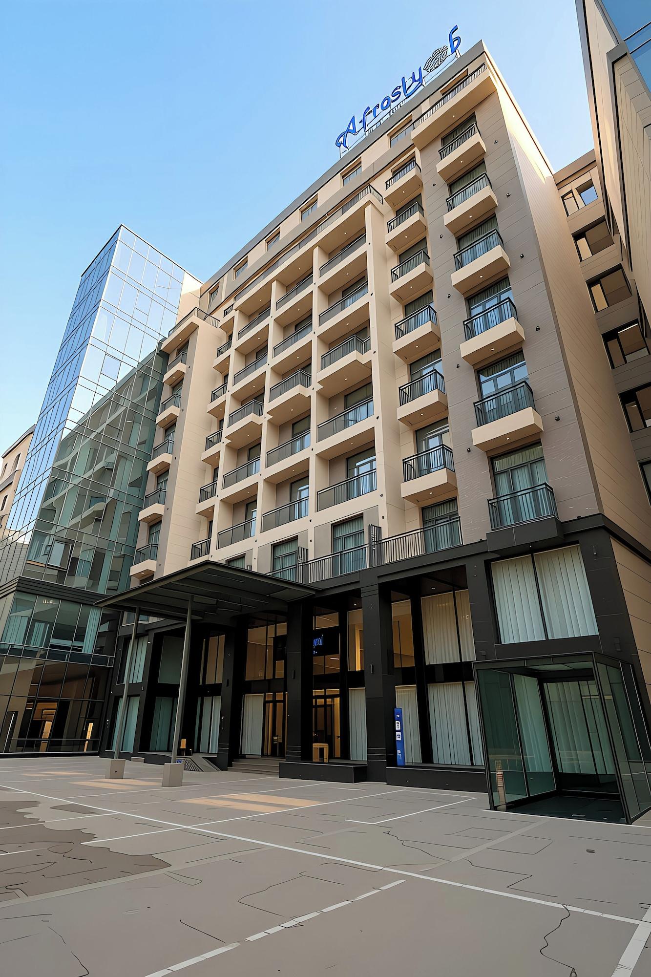 Vista Exterior Afrosiyob Regency Hotel