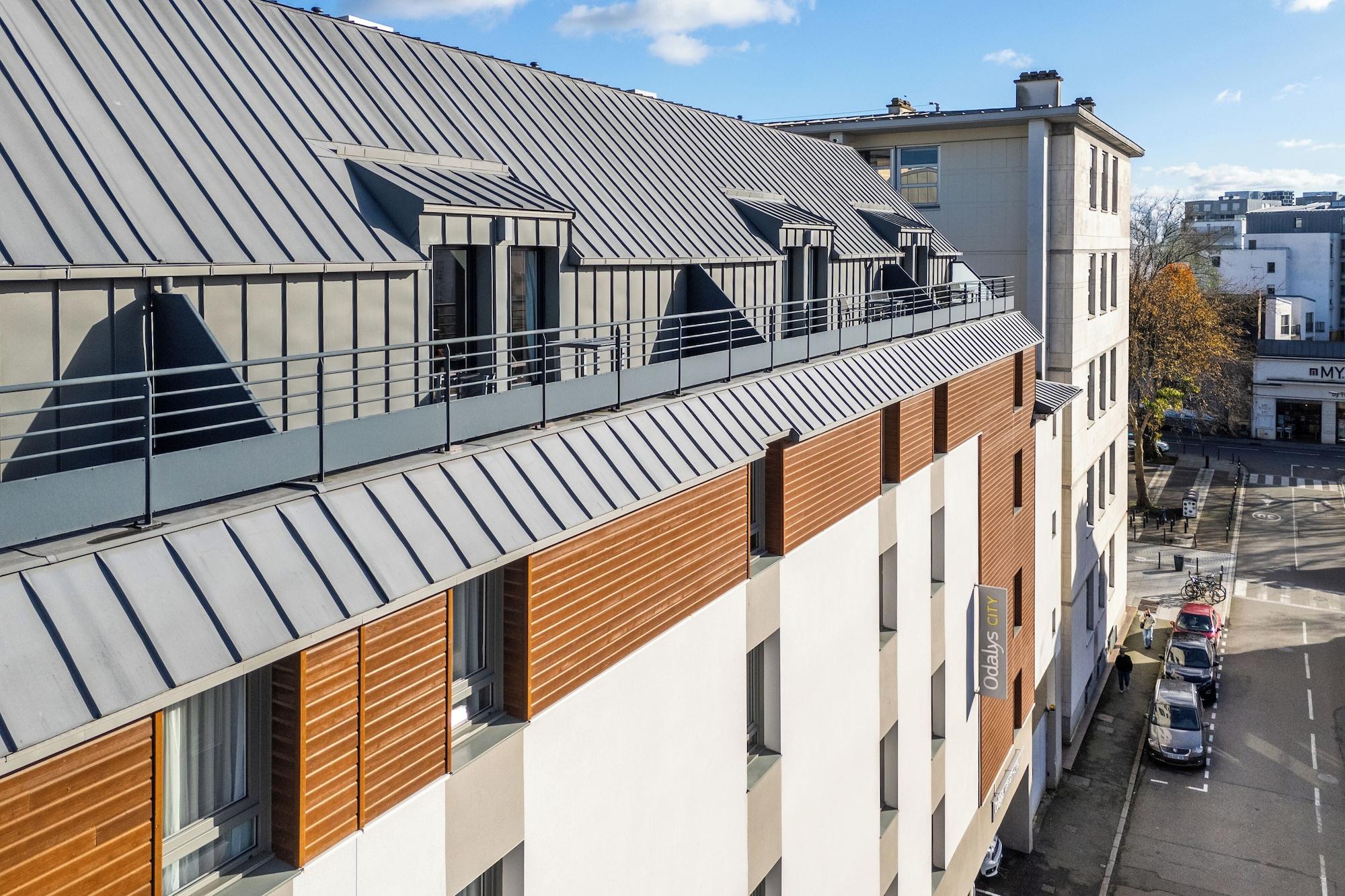Vista Exterior Appart Hotel Odalys City Rennes Lorgeril