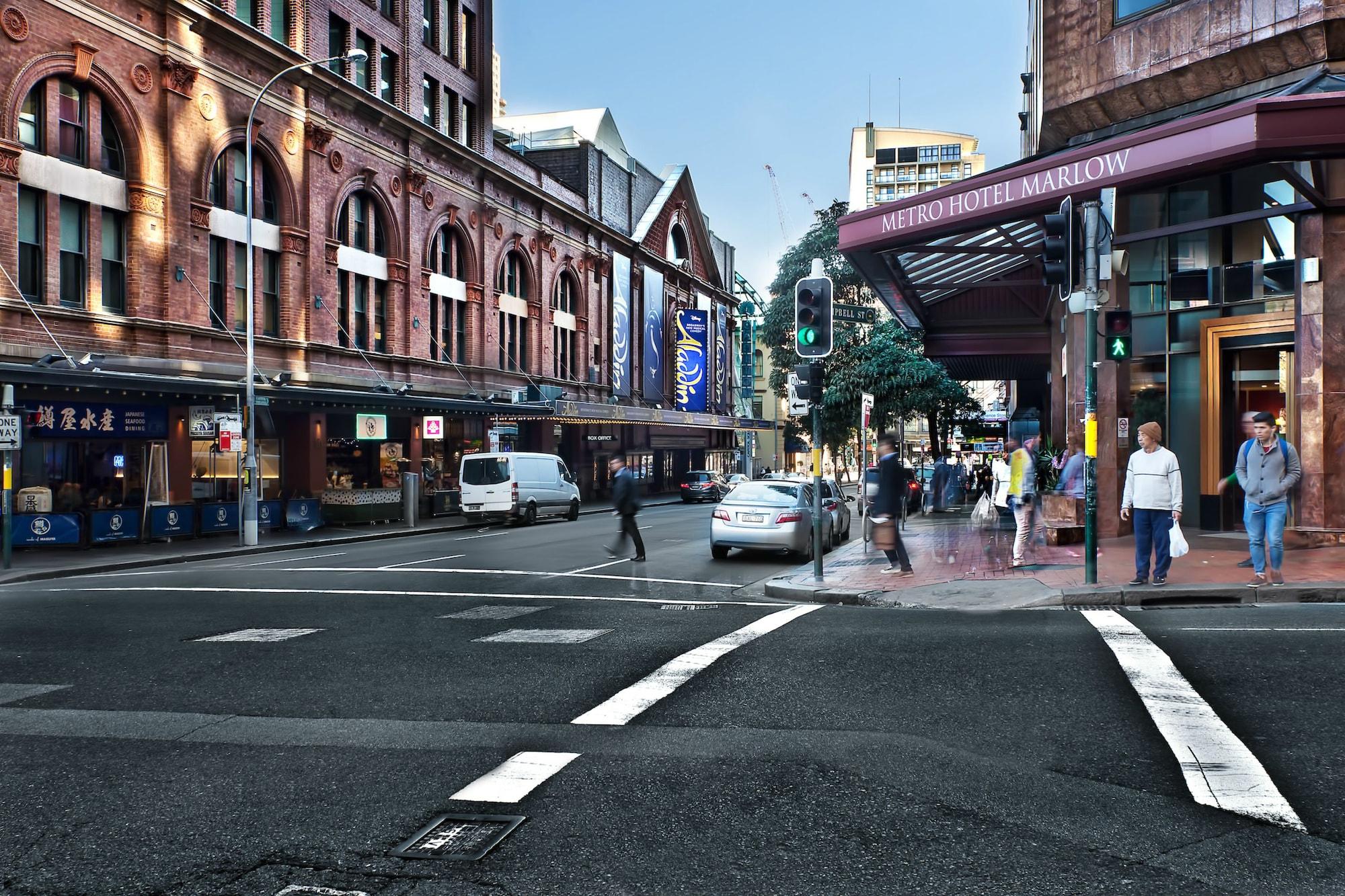 Vista Exterior Metro Hotel Marlow Sydney Central