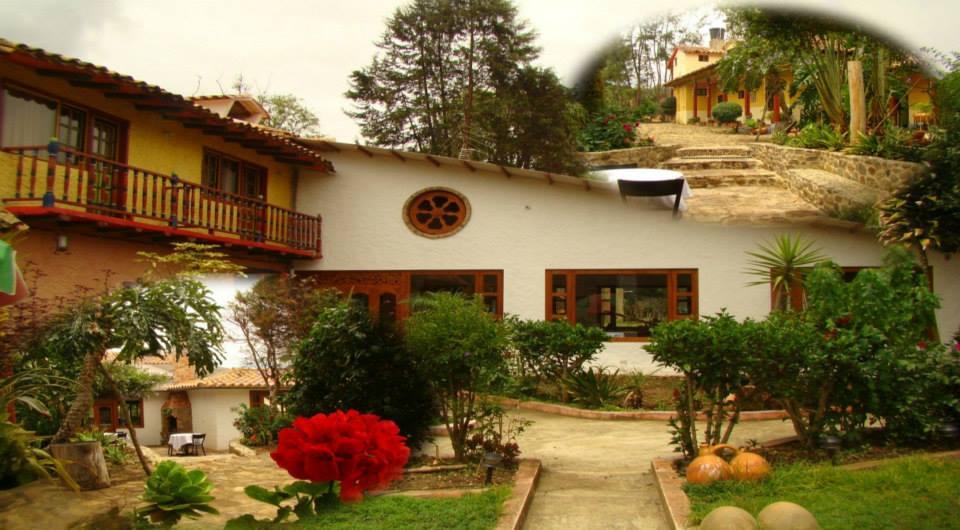 Vista Exterior Hostería campestre San Fermín