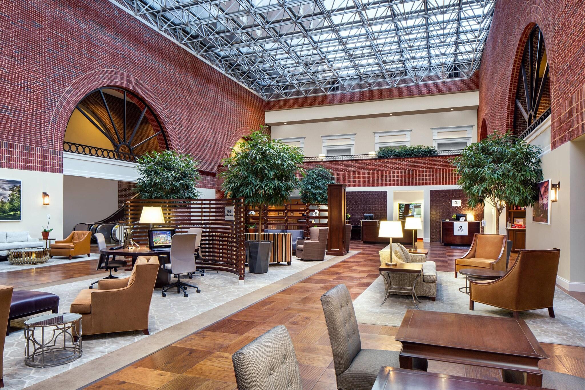 Vista Lobby Sheraton Raleigh Hotel