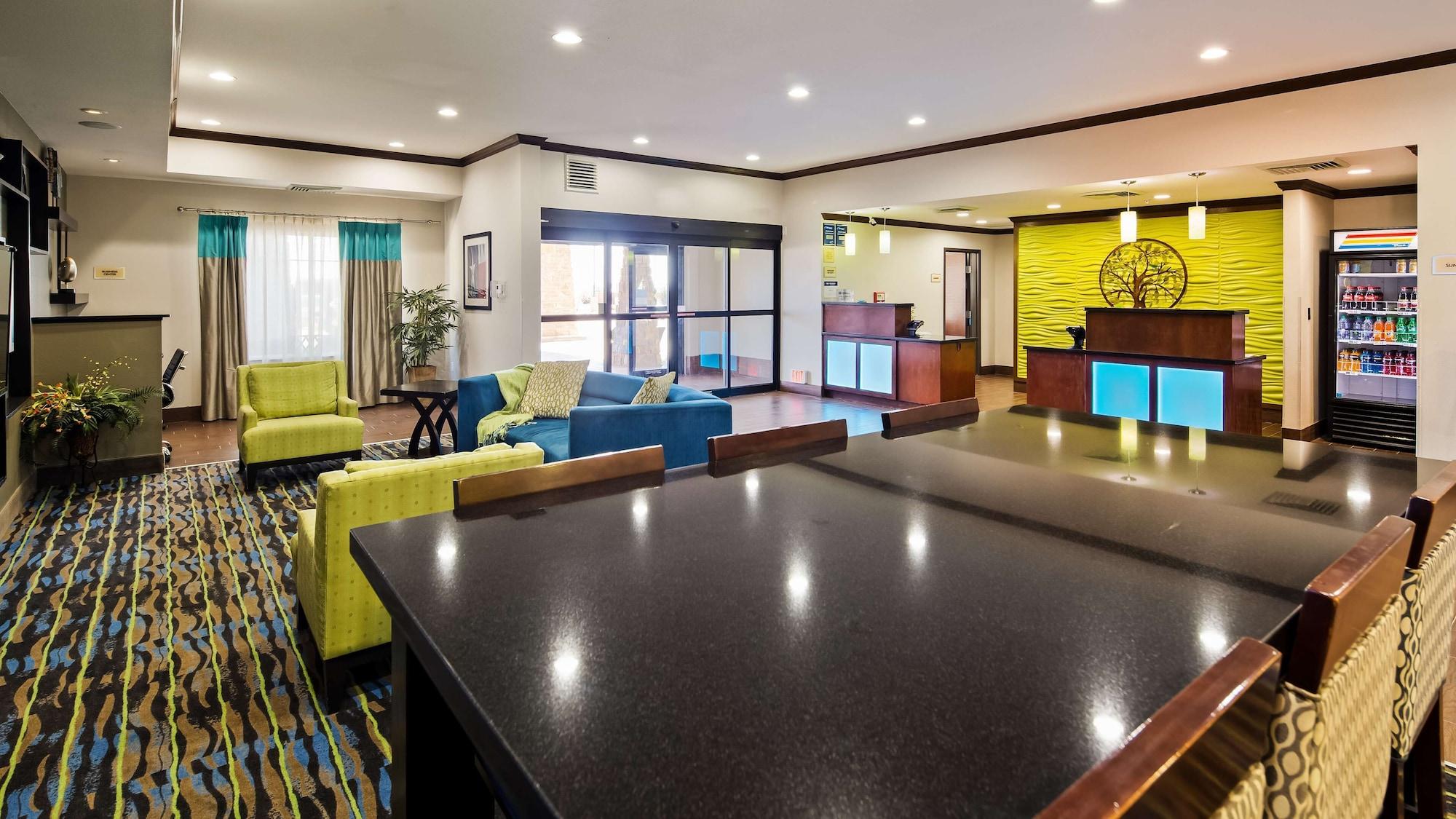 Vista Lobby Best Western Plus Denver City Hotel and Suites