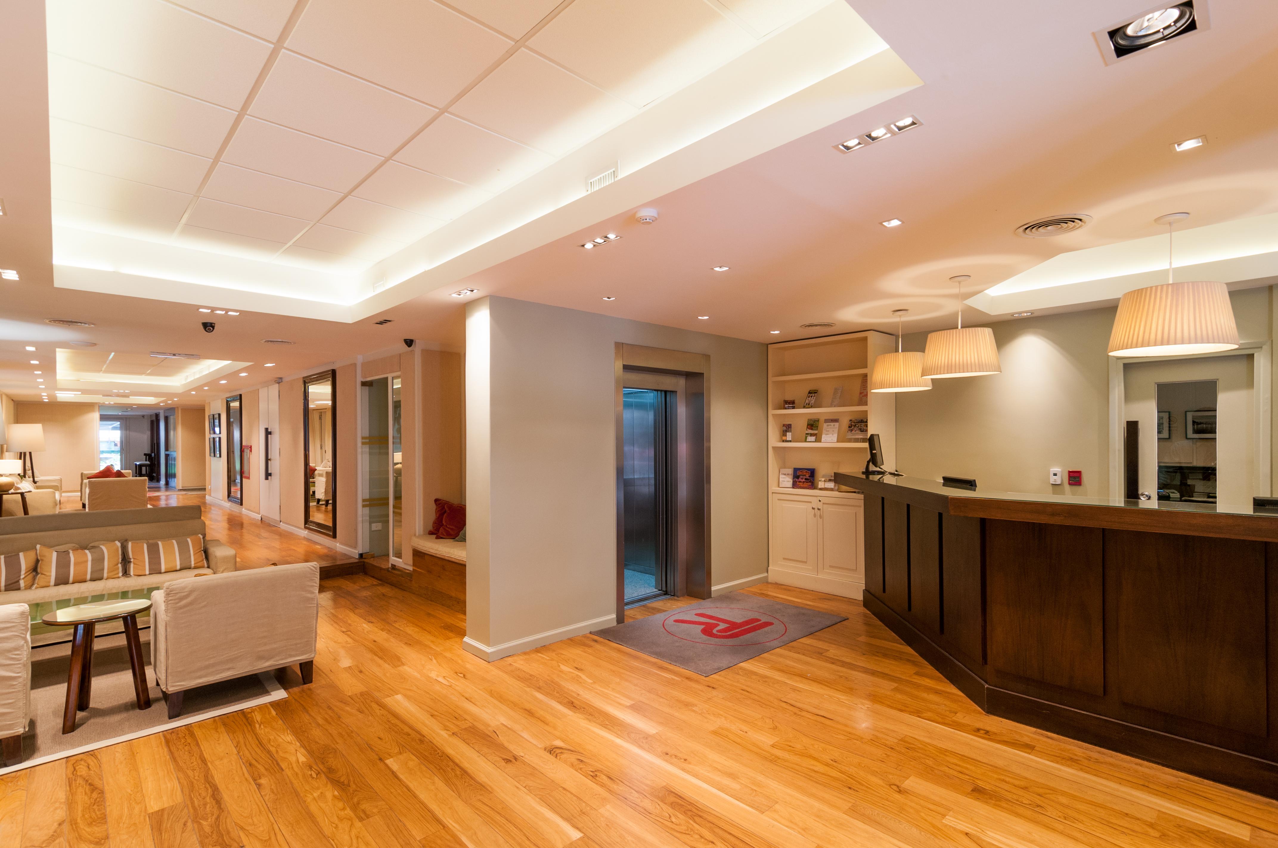 Vista Lobby Aparthotel Trianon Recoleta