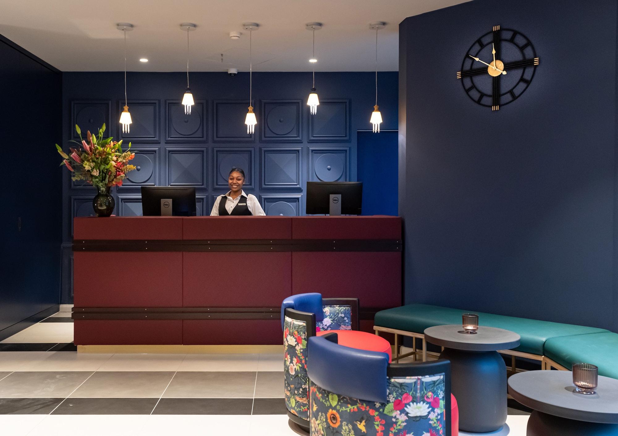 Vista Lobby Mercure Antwerp City Centre