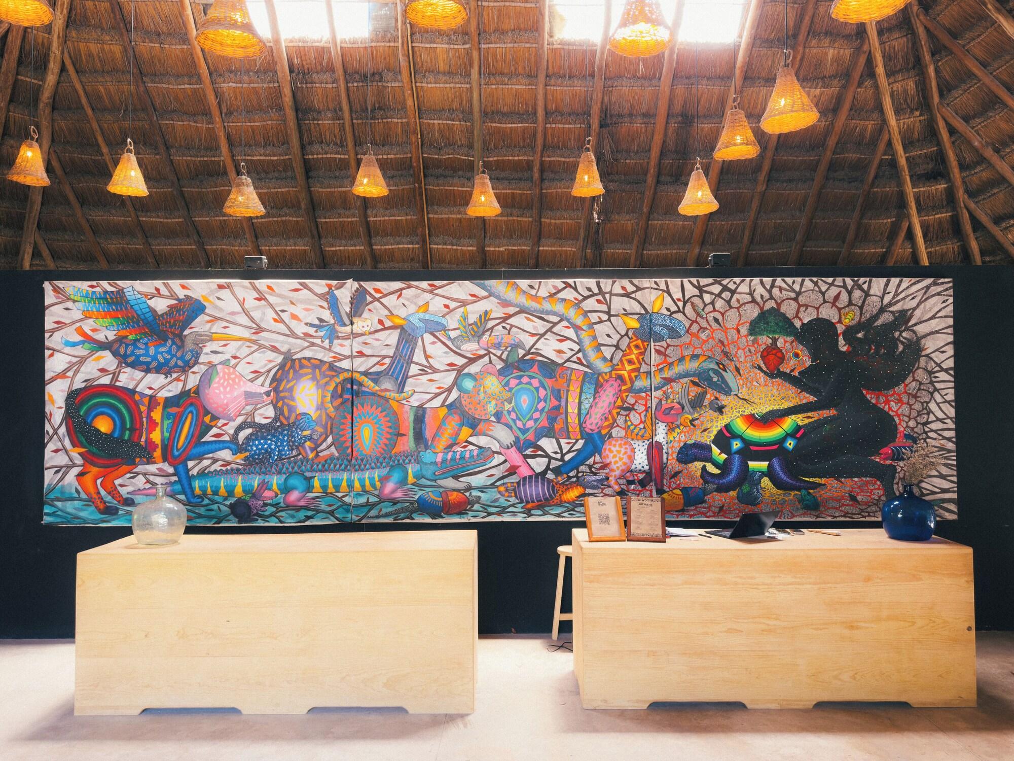 Vista Lobby Art Village Tulum