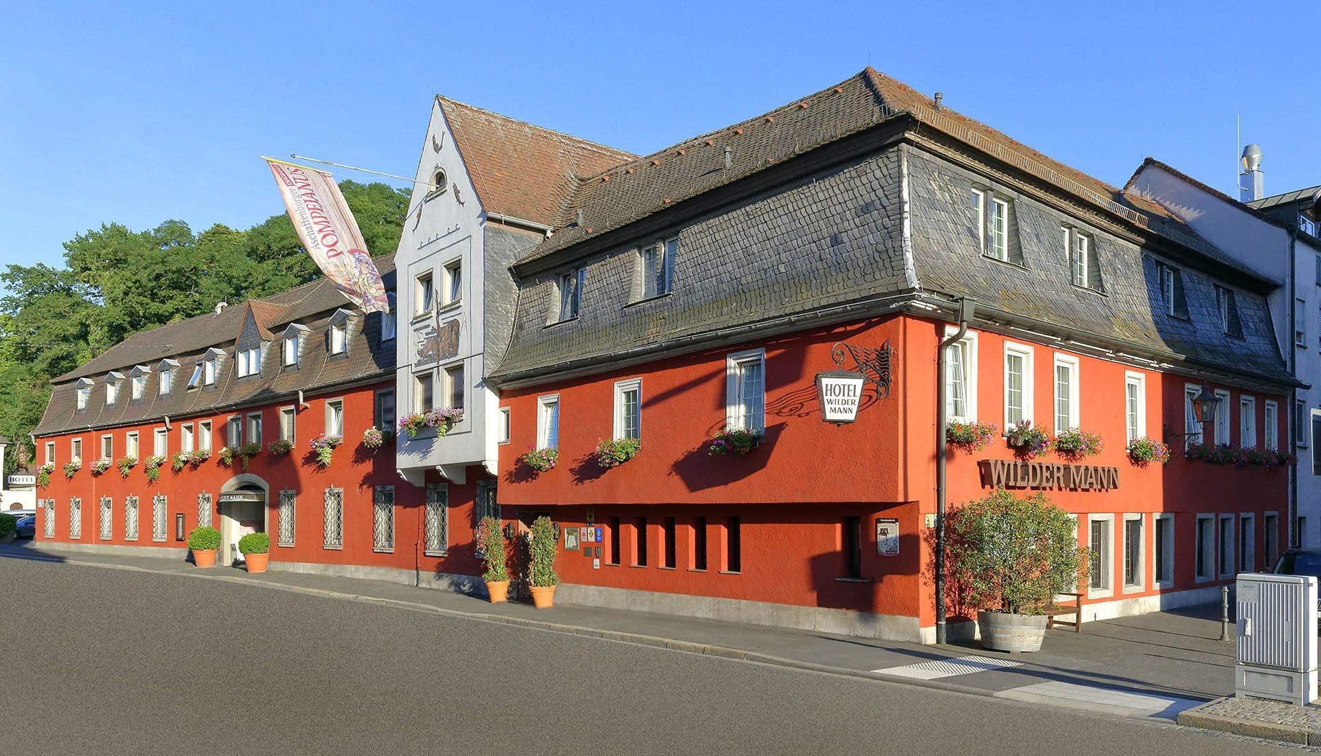 Vista Exterior Hotel Wilder Mann Aschaffenburg