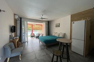 Alquiler Vacacional - Studio ô Soleil, in the heart of Orient Bay Park, on the beach