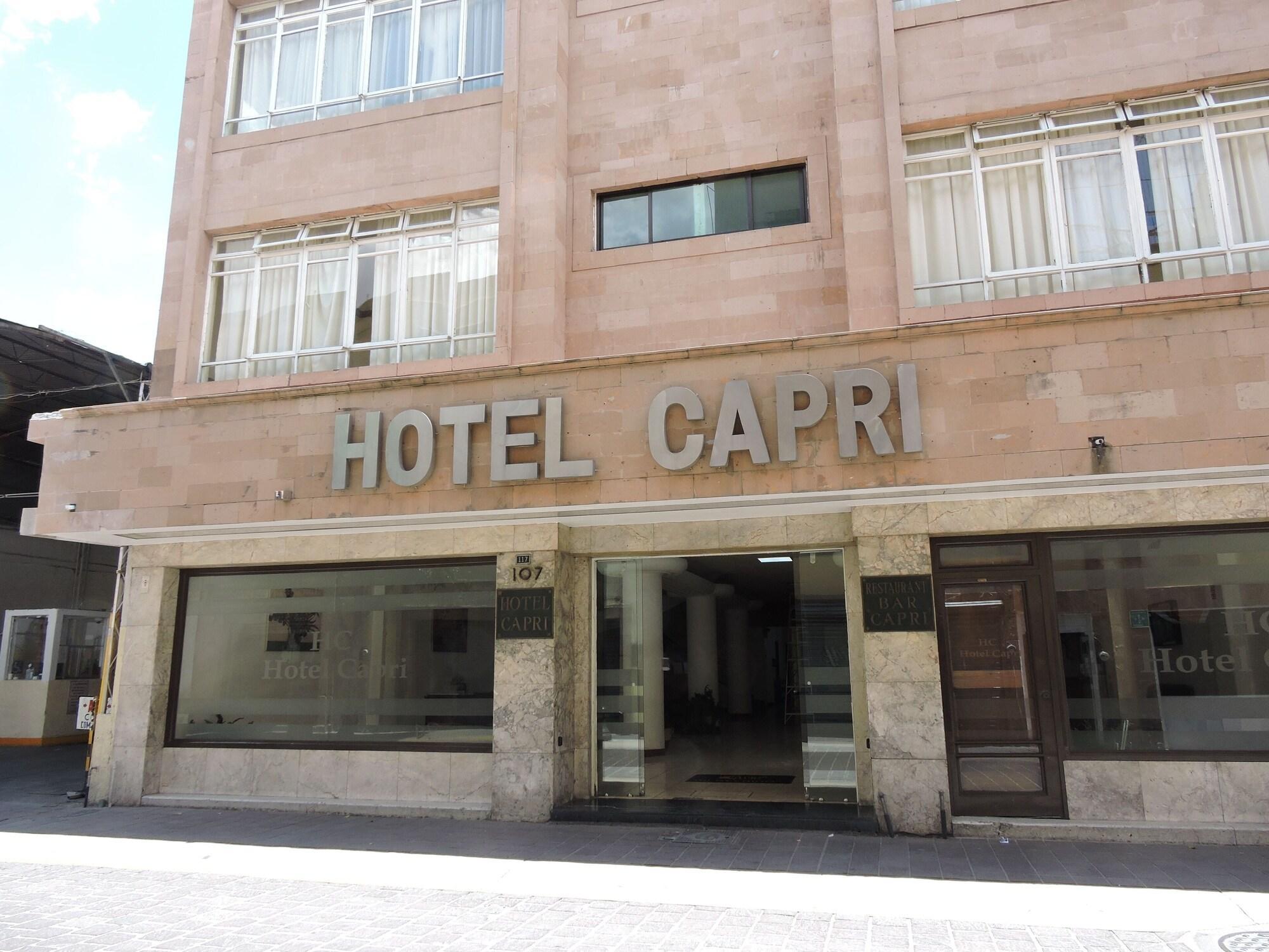 Vista Exterior Hotel Capri de León México