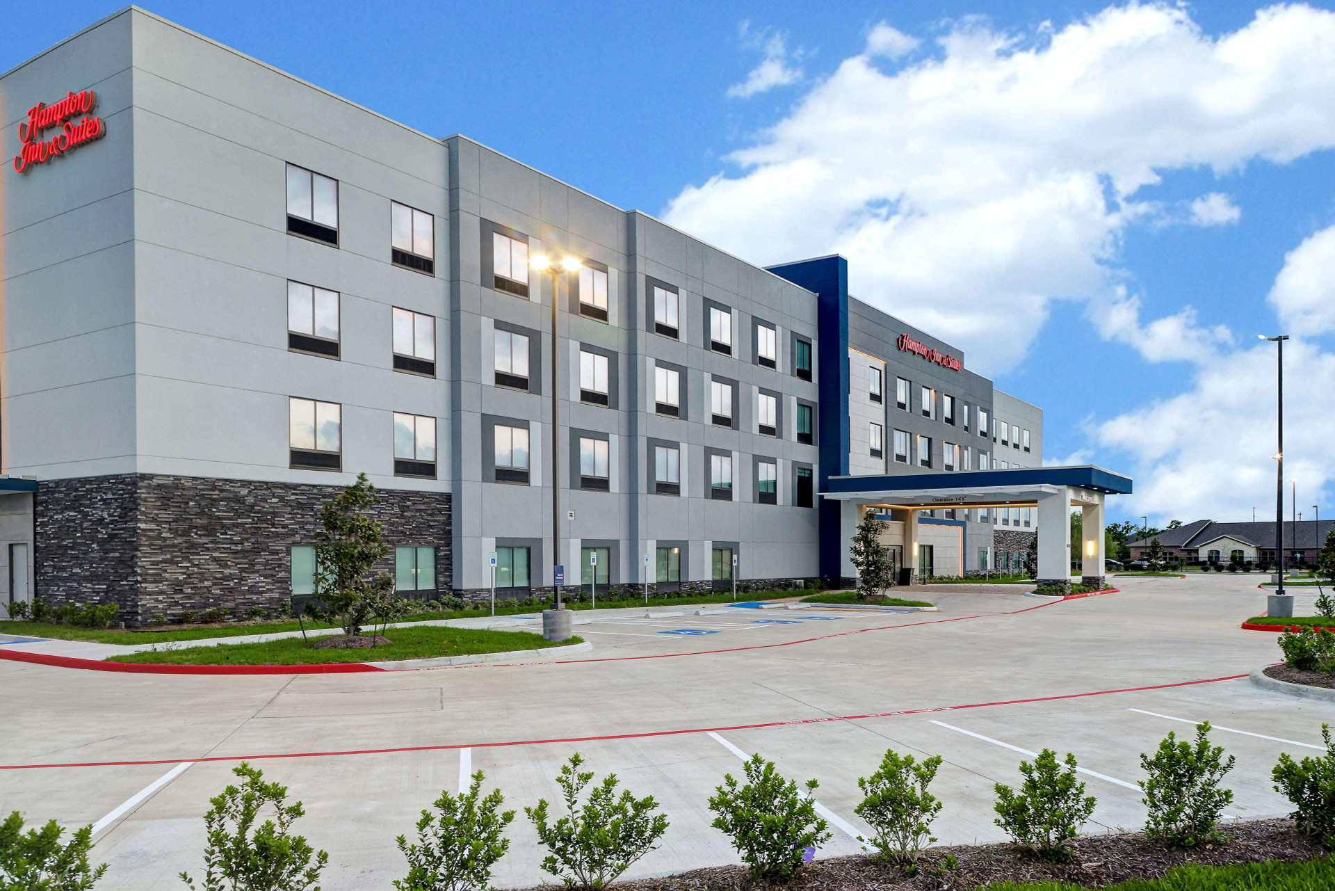 Vista Exterior Hampton Inn & Suites Houston East Beltway 8
