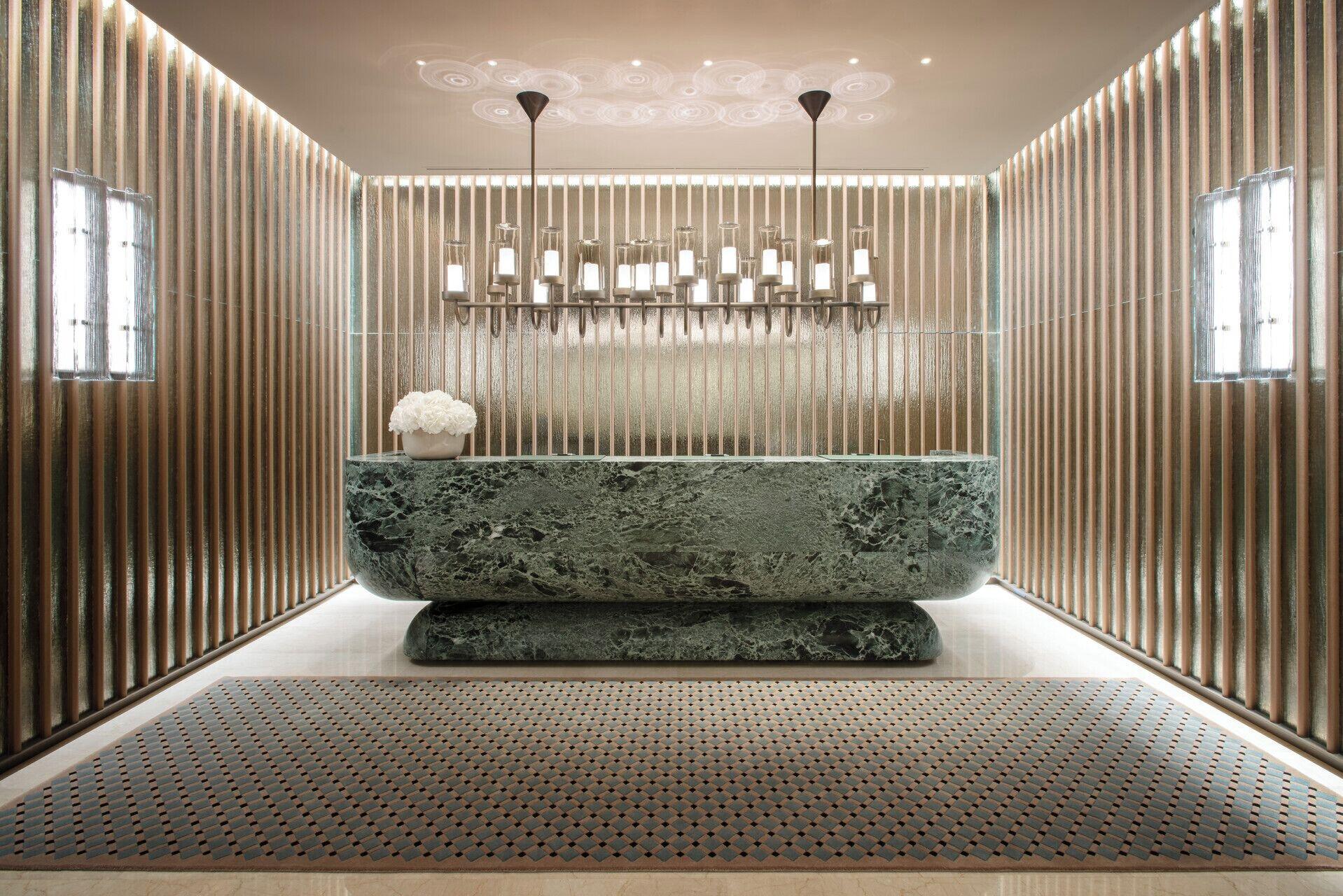 Vista do lobby Four Seasons Hotel Milano