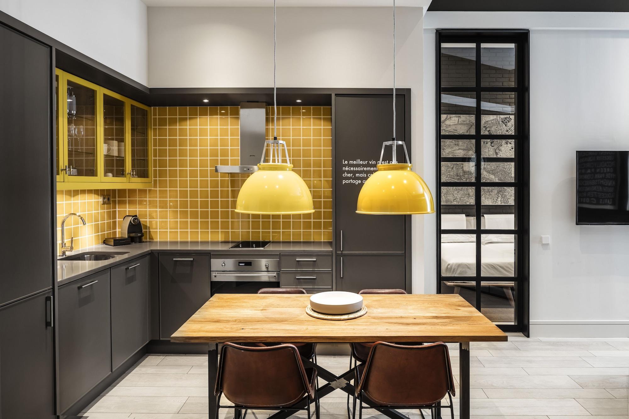 Equipamiento de Habitación Midtown Apartments